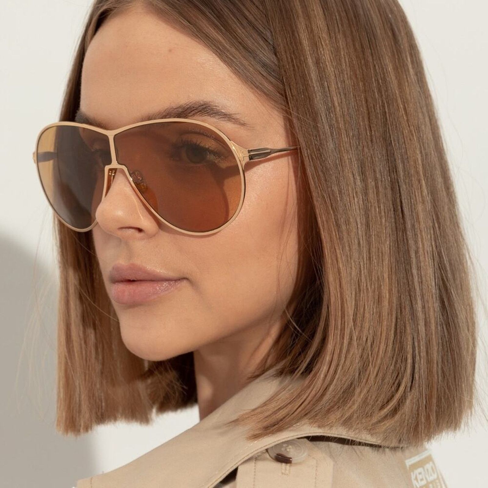 Tom Ford NEW!!! Tom Ford Gaia TF1174 28K Sunglasses, Authentic Size ONE SIZE - 2 Thumbnail