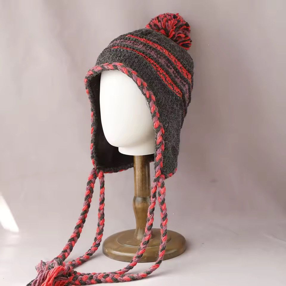 Other Thickened Warm Knitted Wool Cap Size ONE SIZE - 1 Thumbnail