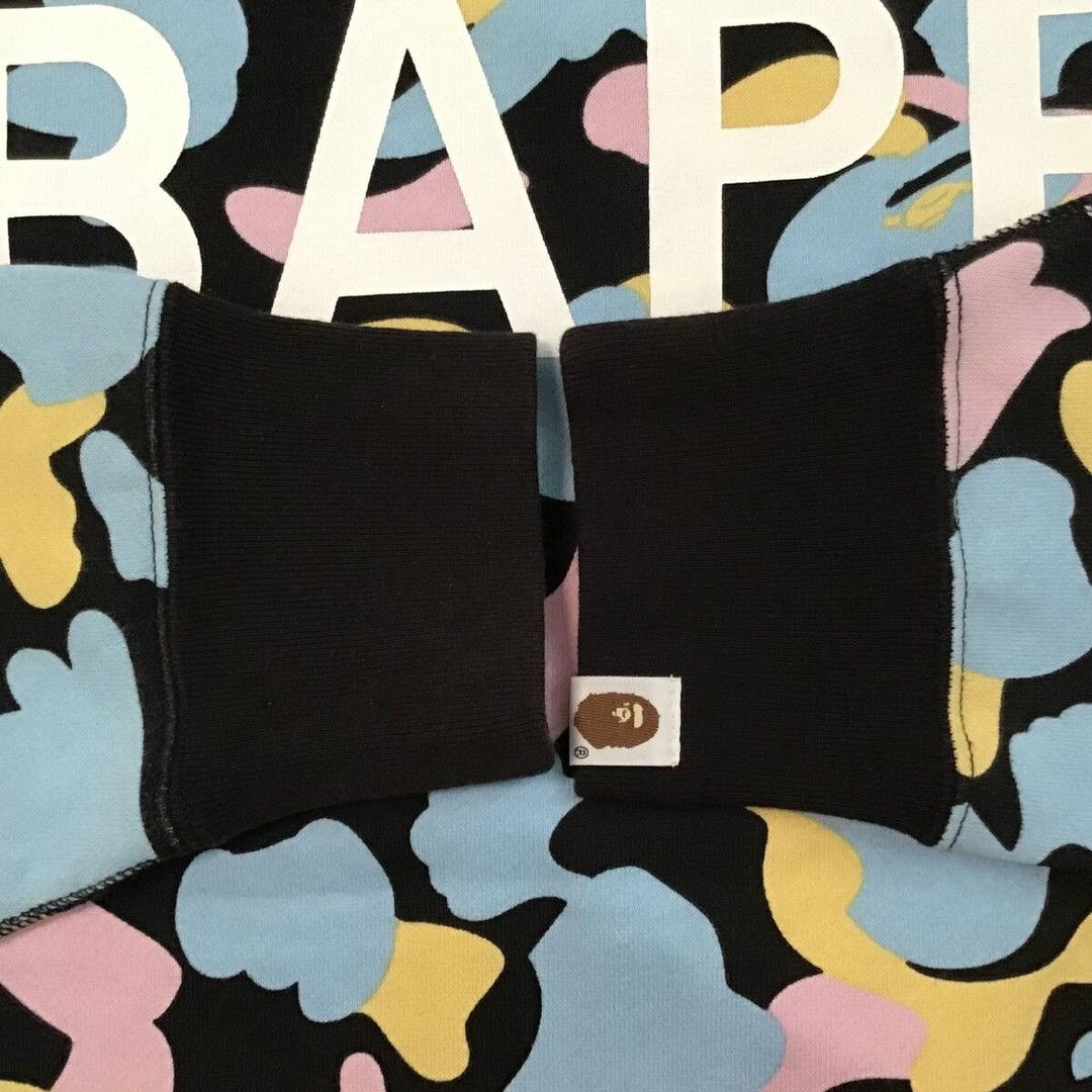 Bape BAPE cotton candy camo sweat shirt multi camo a bathing ape Size US L / EU 52-54 / 3 - 5 Thumbnail
