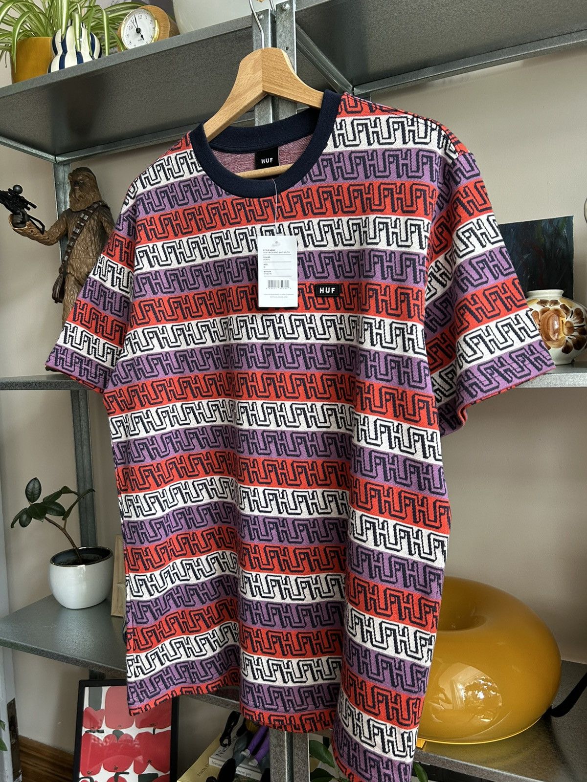 Huf HUF Skateboarding Stripe Tee Streetwear Rap Hype Retro Size US M / EU 48-50 / 2 - 2 Thumbnail