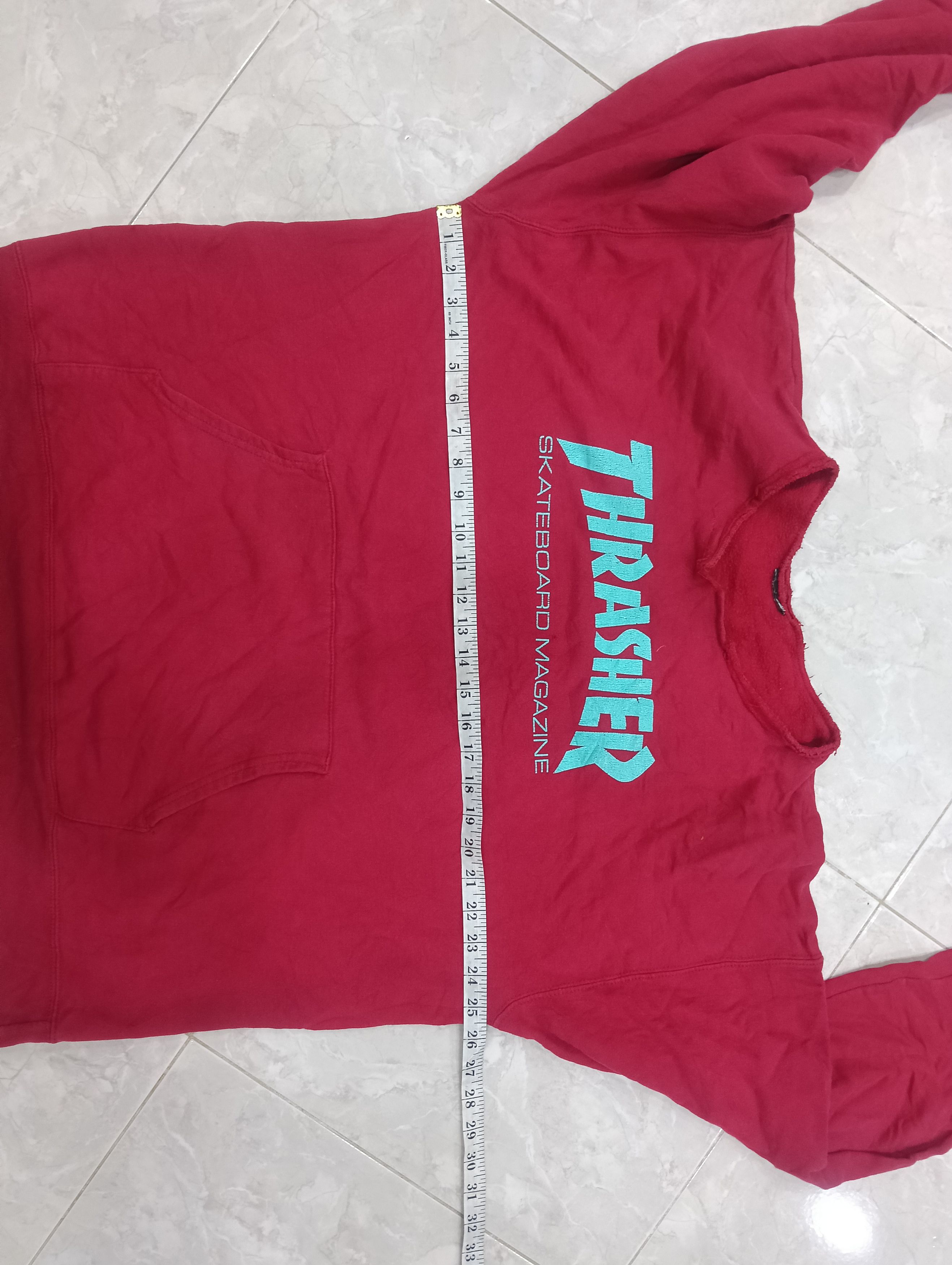 Thrasher Vintage Thrashed Thrasher Size US XL / EU 56 / 4 - 9 Thumbnail