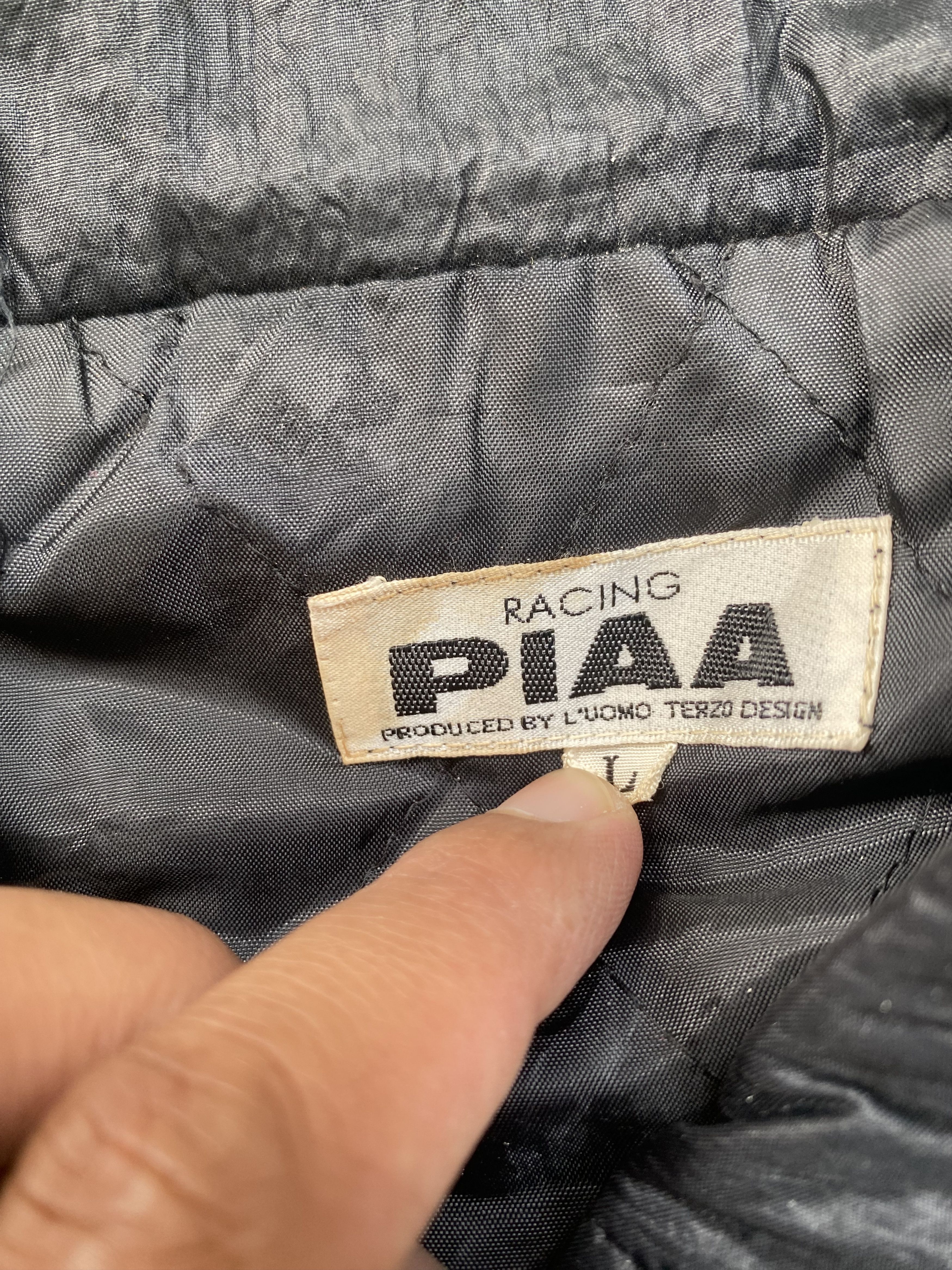 Vintage Vintage Piaa Racing Bomber Jacket Size US L / EU 52-54 / 3 - 3 Thumbnail