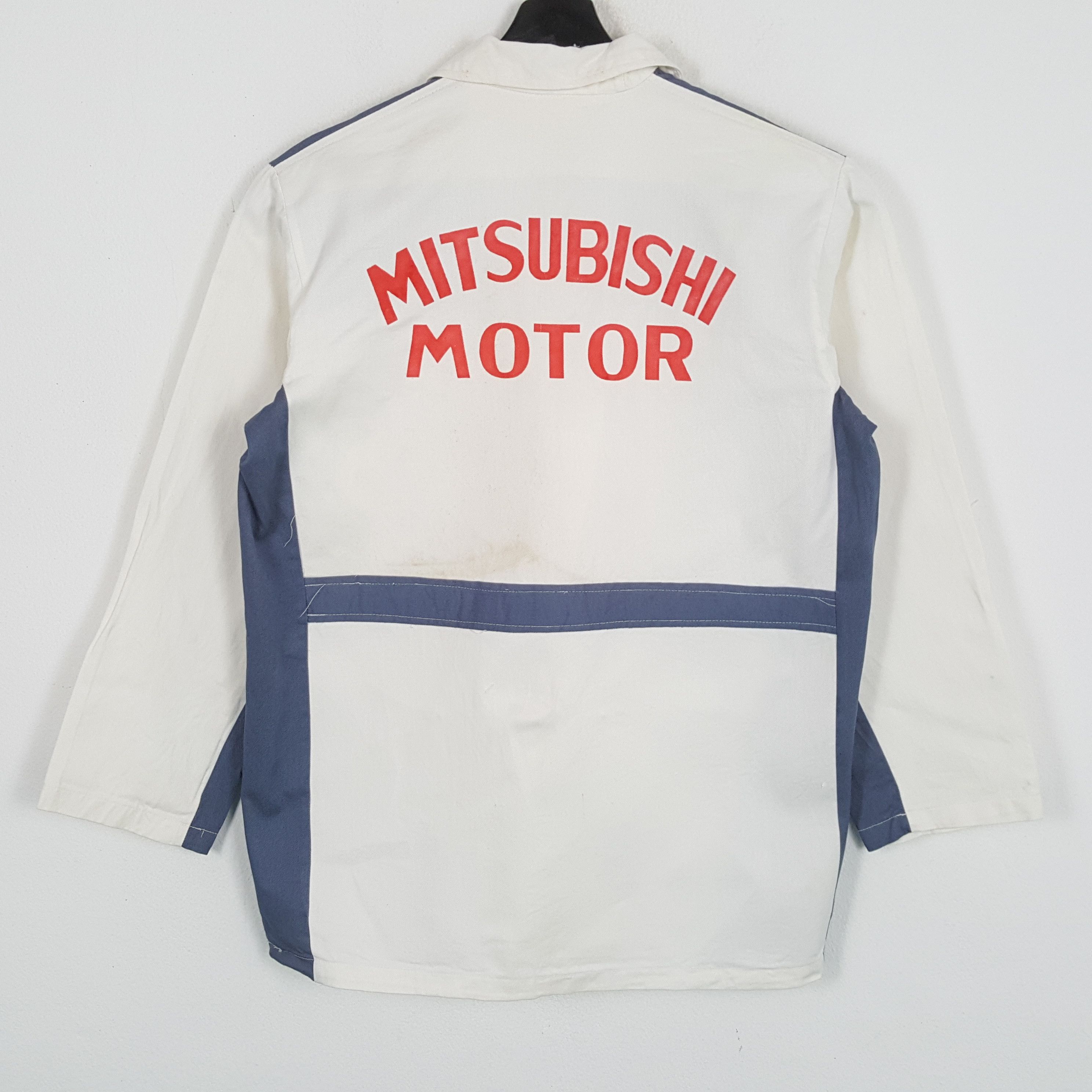 Vintage MITSUBISHI MOTOR Japanese Motorsports Workwear Jacket Size US M / EU 48-50 / 2 - 1 Thumbnail