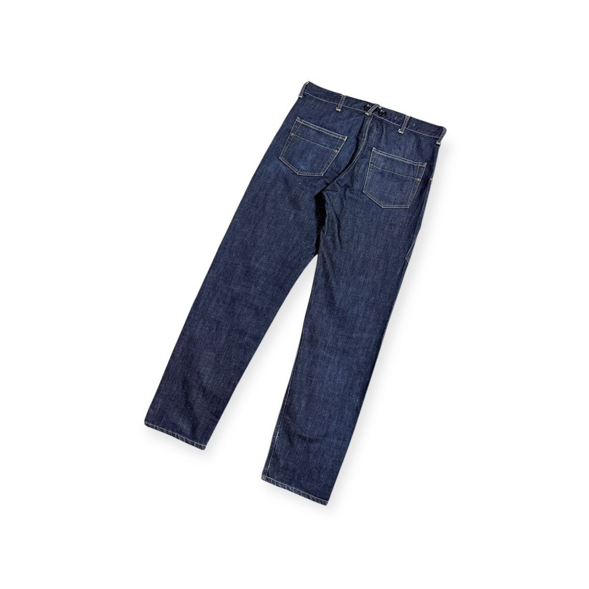 Frapbois Frapbois Multipocket Blue Denim Jeans Size US 33 - 12 Thumbnail