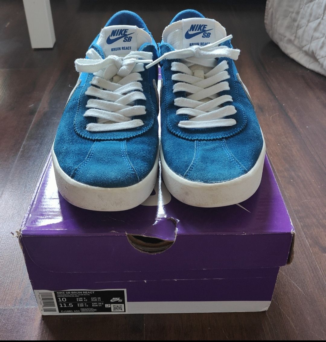 Nike SB Nike SB Bruin React Royal Blue 44 UK 9 28 cm Size US 10 / EU 43 - 1 Thumbnail
