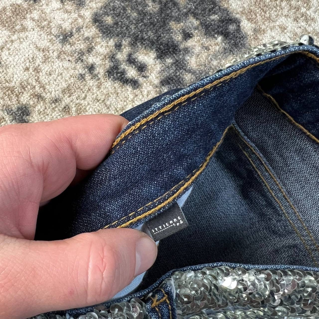 Dolce & Gabbana Dolce & Gabbana Luxury Big Logo Denim Jeans Size 28" / US 6 / IT 42 - 9 Thumbnail