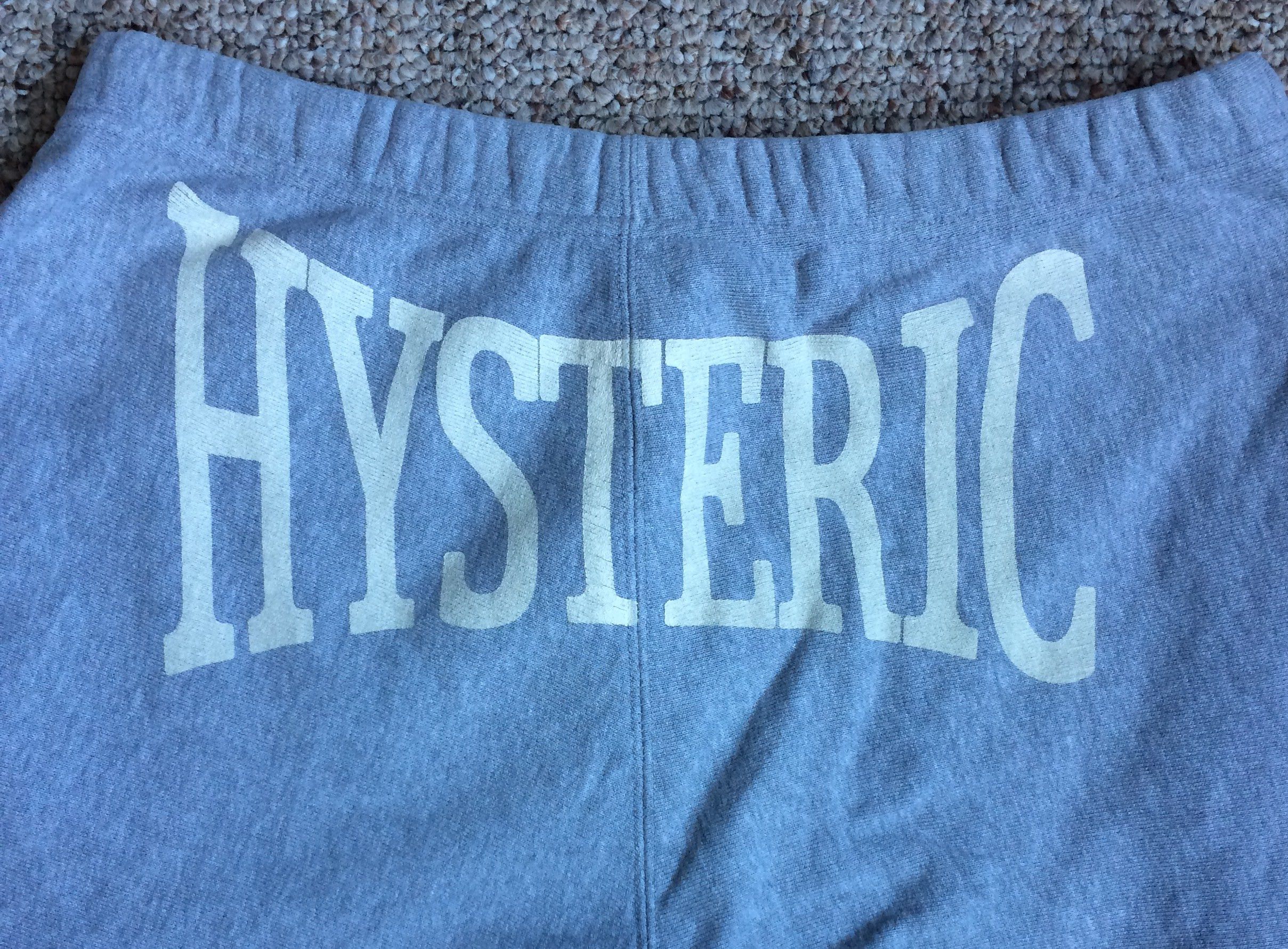 Hysteric Glamour Hysteric Glamour Long Inseam Spellout Sweatpants Size US 30 / EU 46 - 2 Thumbnail