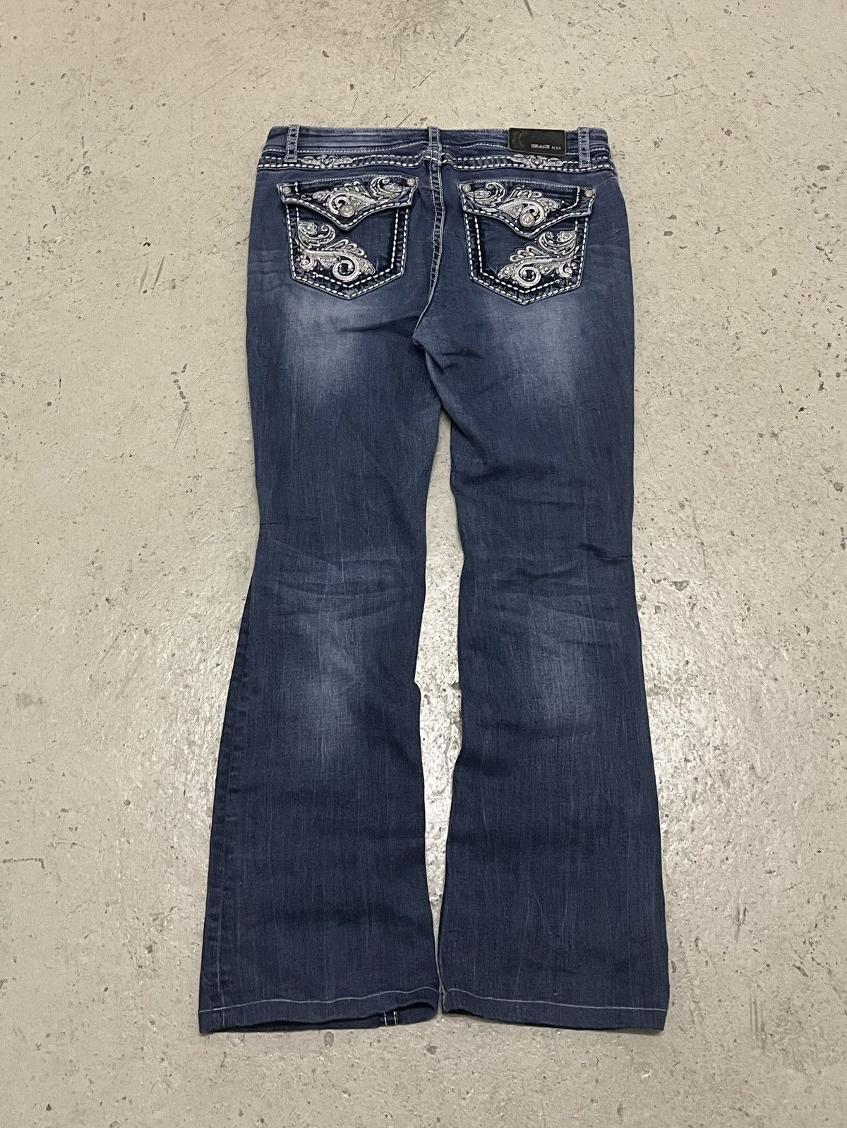 Other Grace LA women low-waist 2000’s flared jeans Size 28" / US 6 / IT 42 - 2 Thumbnail