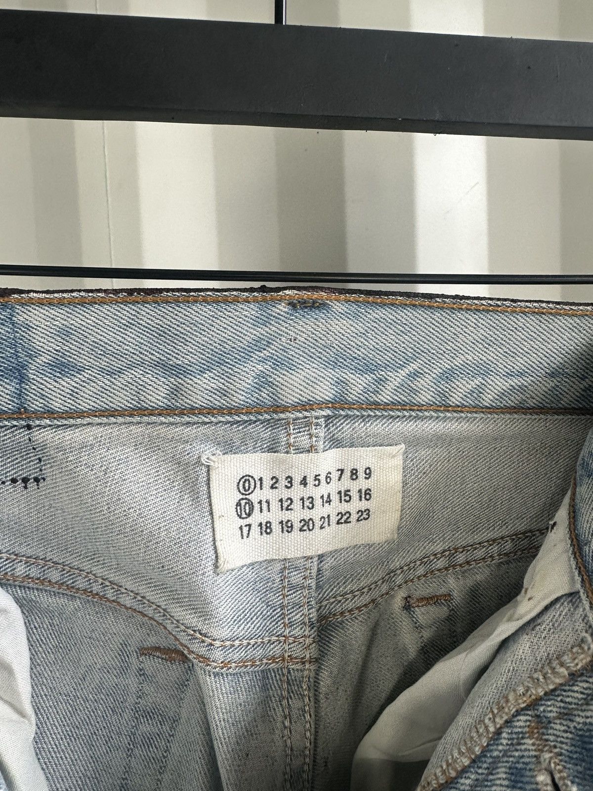 Maison Margiela Artisanal Painted Denim Size US 30 / EU 46 - 6 Thumbnail