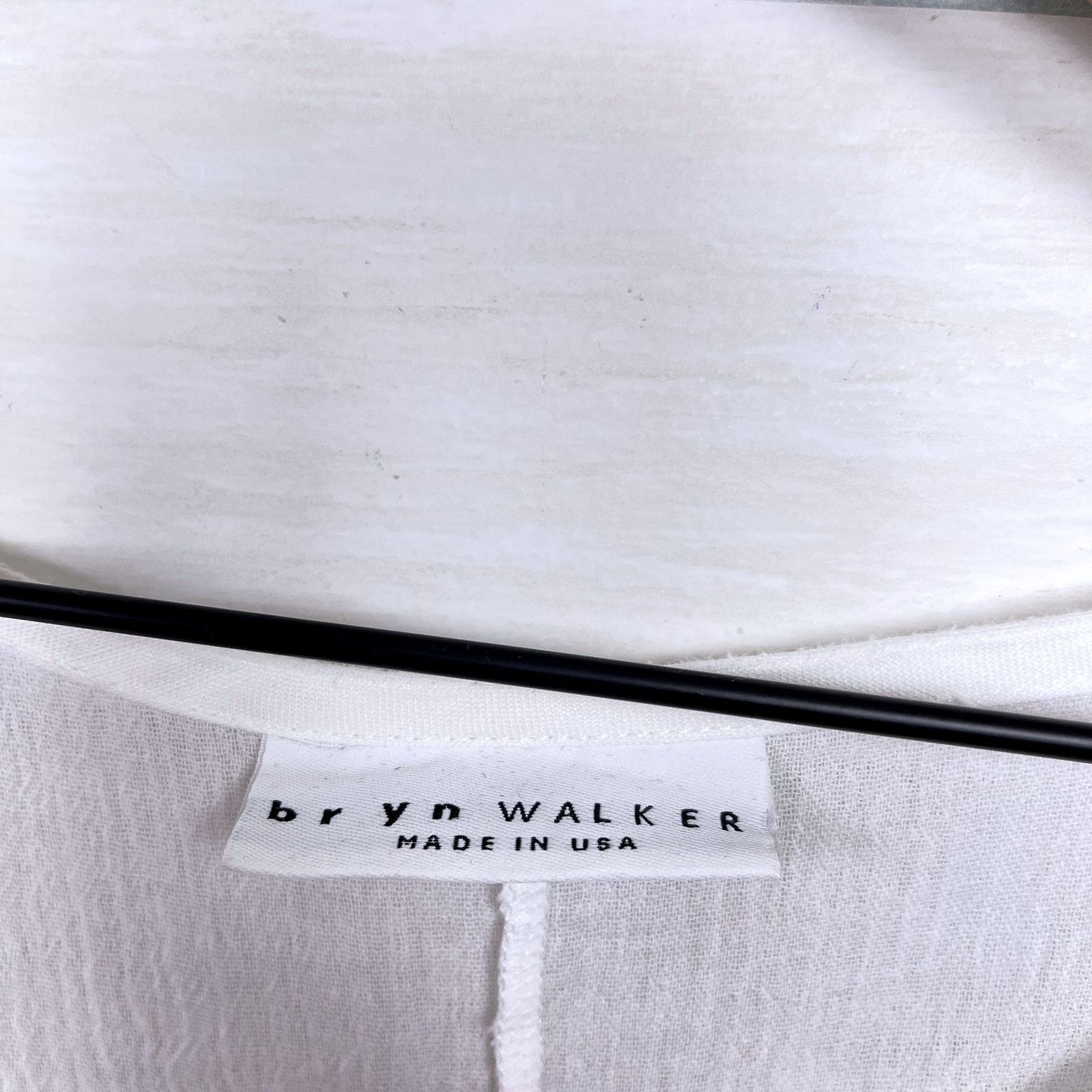 Bryn Walker Bryn Walker Gauze Lagenlook Tunic Top White 3/4 Sleeve XS Size XS / US 0-2 / IT 36-38 - 6 Thumbnail