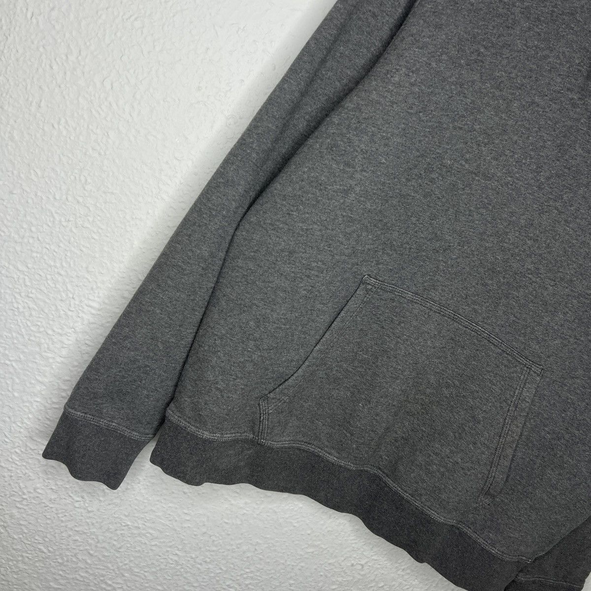 Nike × Vintage Vintage Nike Hoodie Grey Logo Swoosh Boxy 90s Y2K Size US M / EU 48-50 / 2 - 2 Thumbnail