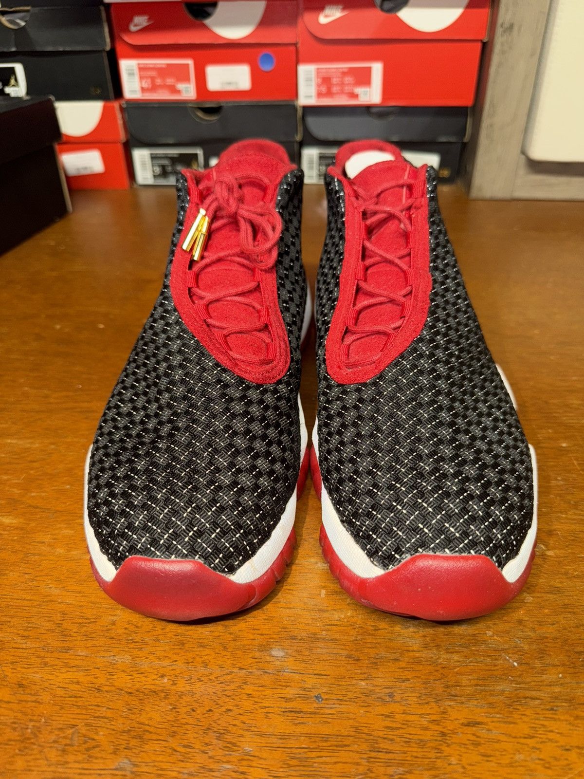 Nike Air Jordan Future Premium Bred size 11 Size US 11 / EU 44 - 4 Thumbnail
