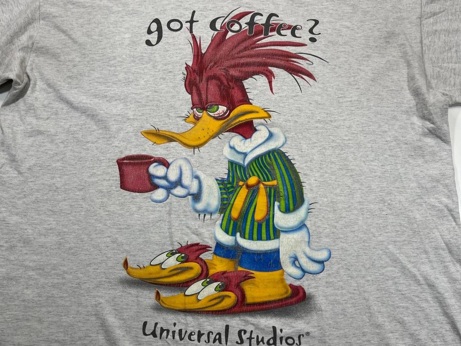 Universal Studios Universal Studios woody woodpecker 'Got Coffee?' T-Shirt Size US XXL / EU 58 / 5 - 1 Thumbnail