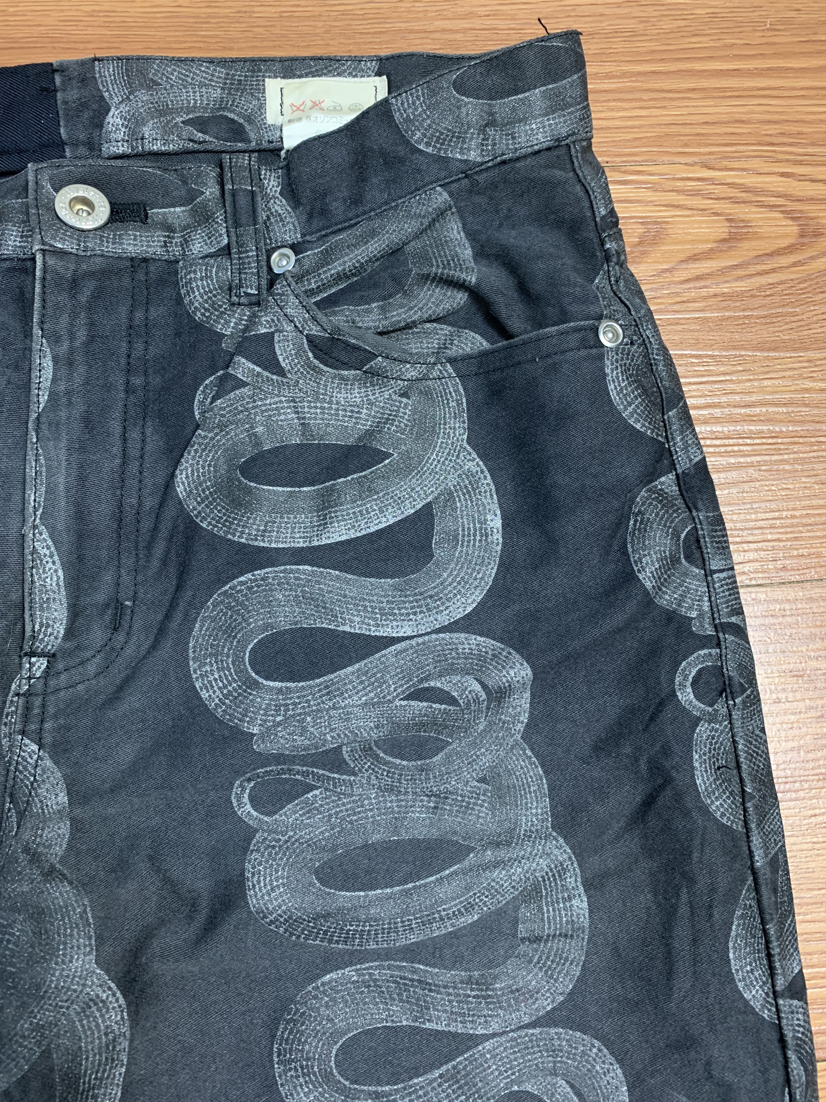 Hysteric Glamour Archive 90s Hysteric Glamour Snake Pants Size US 28 / EU 44 - 5 Thumbnail