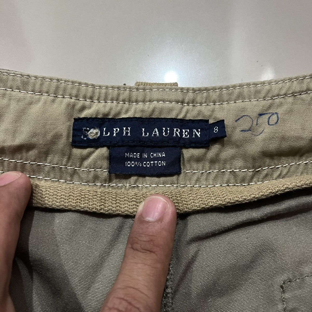 Ralph Lauren 2000’s RALPH LAUREN PARATROOPER DOUBLE KNEE 3D CARGO PANTS Size US 32 / EU 48 - 5 Thumbnail