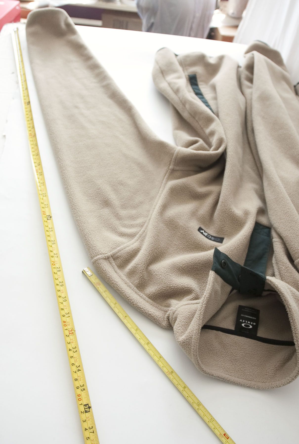 Oakley Oakley Fleece Jacket Size 2XL Pale Brown Snap Button Size US XXL / EU 58 / 5 - 3 Thumbnail