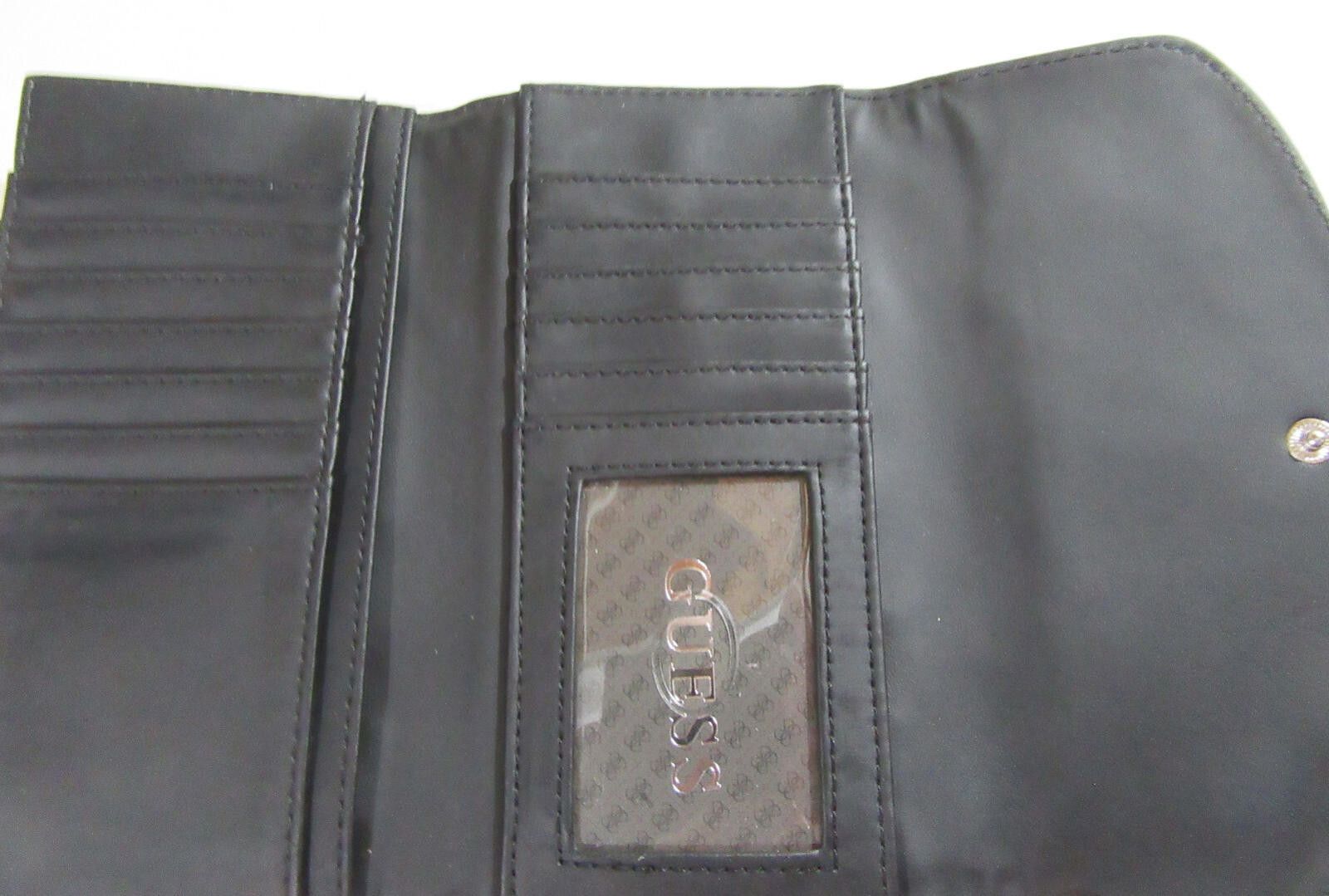 Guess Guess Womens Cologne SLG Trifold Wallet Indigo Size ONE SIZE - 4 Thumbnail