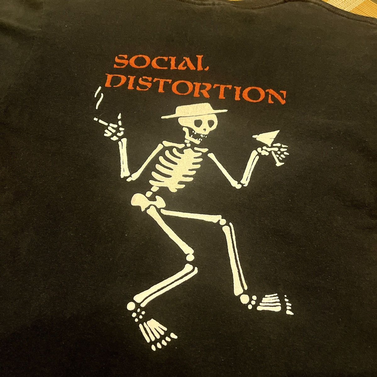 Band Tees × Vintage VTG90’s Social Distortion Skeleton💀 Size US M / EU 48-50 / 2 - 4 Thumbnail