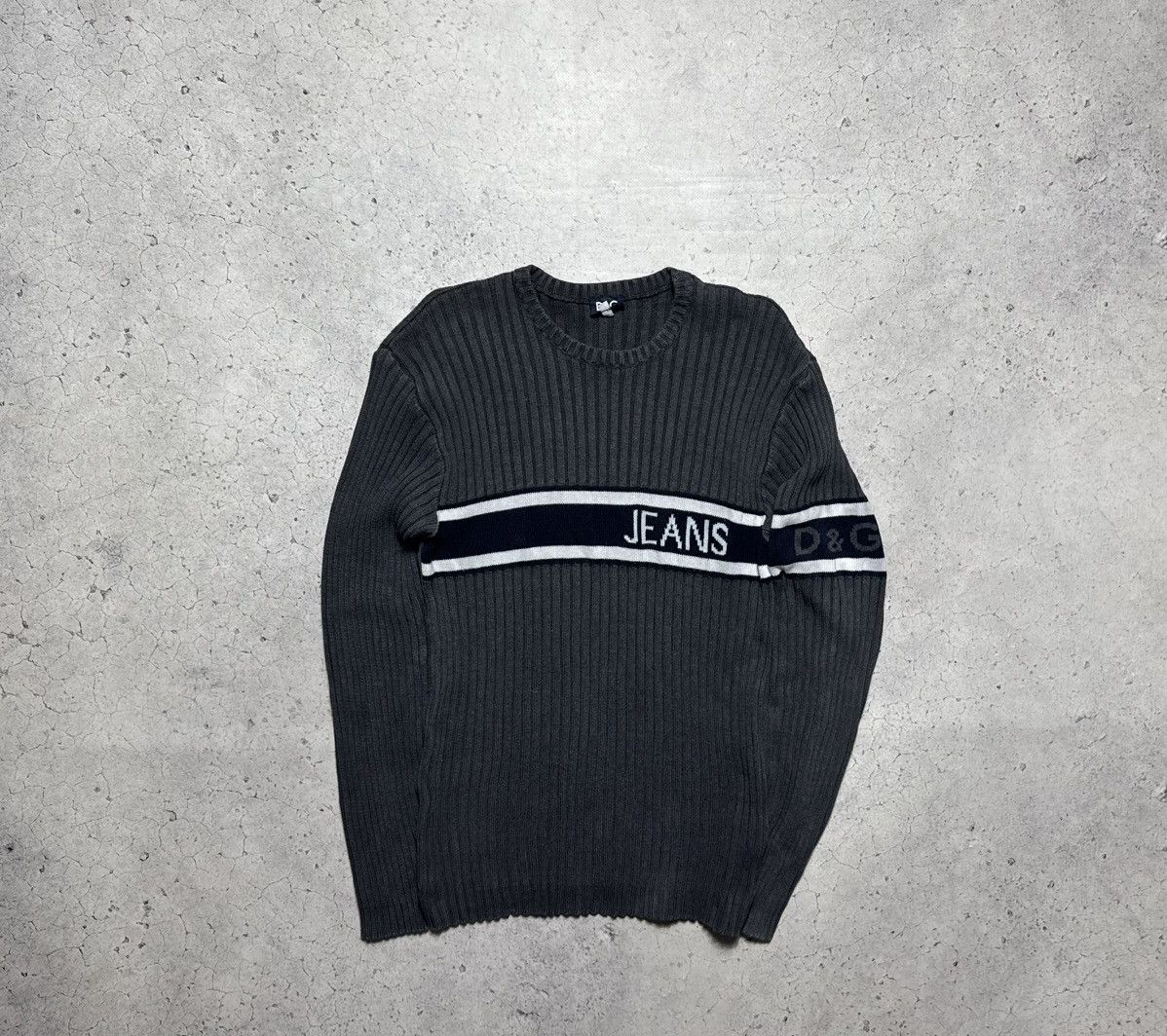 Dolce & Gabbana Dolce & Gabbana DG Vintage Women’s Knitted Sweater Vintage Size L / US 10 / IT 46 - 1 Thumbnail