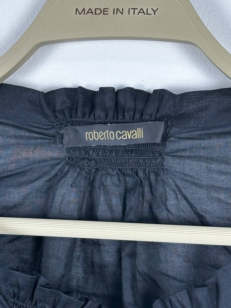Roberto Cavalli × Vintage VINTAGE Roberto Cavalli Mesh Y2K Luxury Blouse Size M / US 6-8 / IT 42-44 - 10 Thumbnail