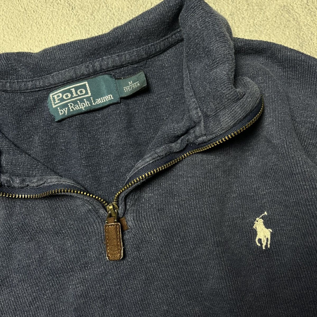 Polo Ralph Lauren × Ralph Lauren × Vintage PRL Polo Ralph Lauren distressed y2k zip sweatshirt Size US M / EU 48-50 / 2 - 4 Thumbnail