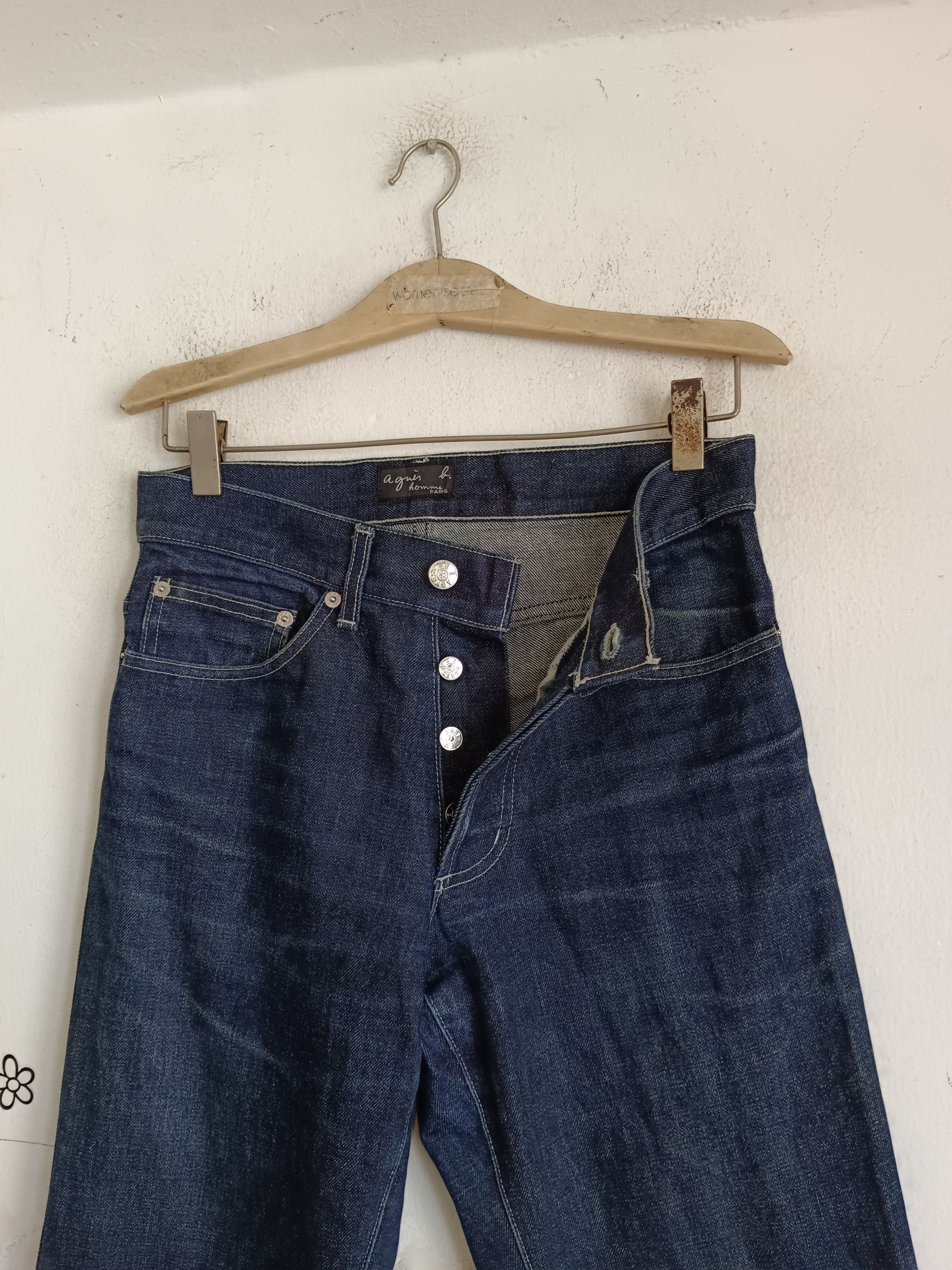 If Six Was Nine × agnes b. Flare Agnes B Distressed Jeans Size US 28 / EU 44 - 3 Thumbnail