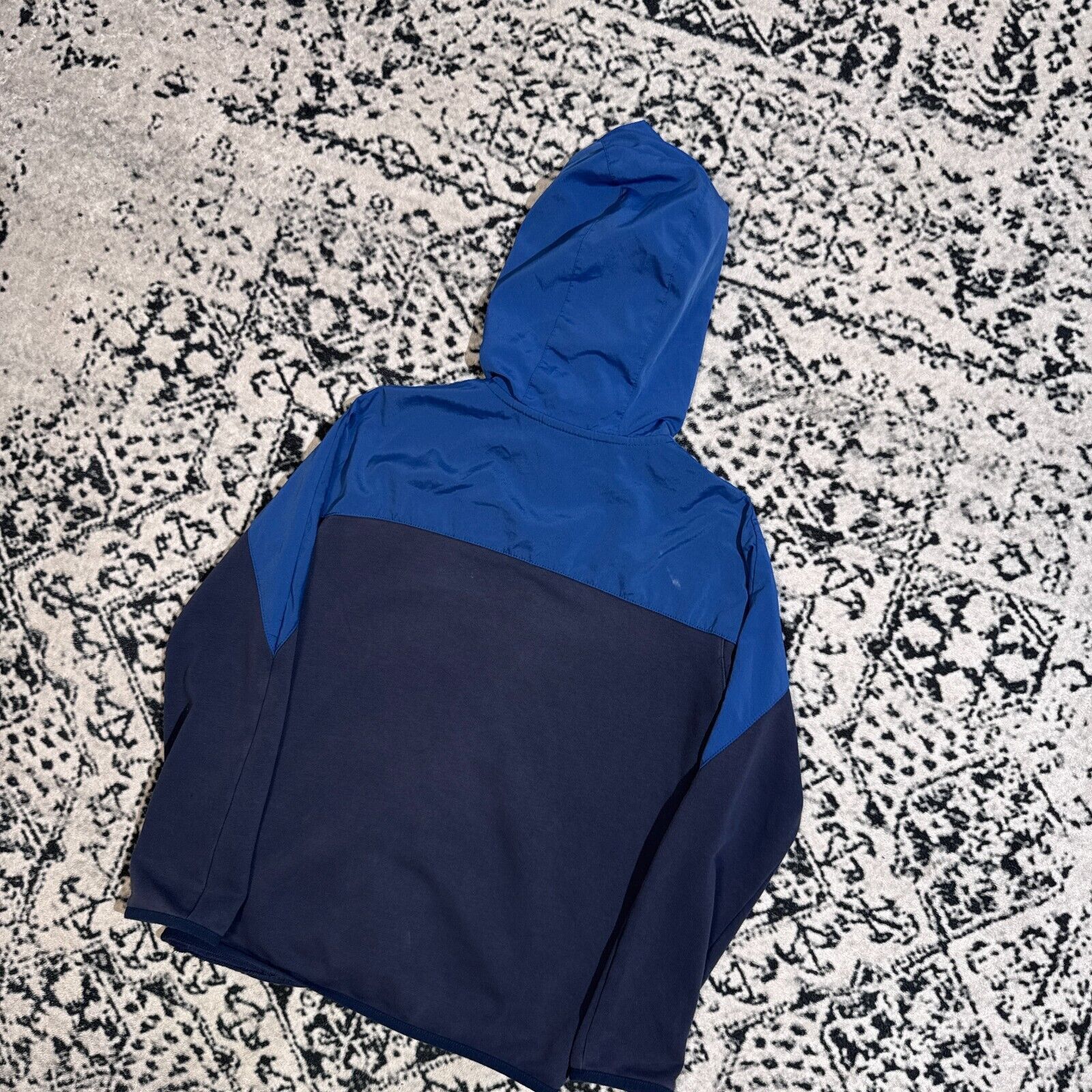 Nike × Vintage Vintage Nike Navy Blue Cotton Hoodie Zip Size XS Y2K sSport Size US XS / EU 42 / 0 - 11 Thumbnail