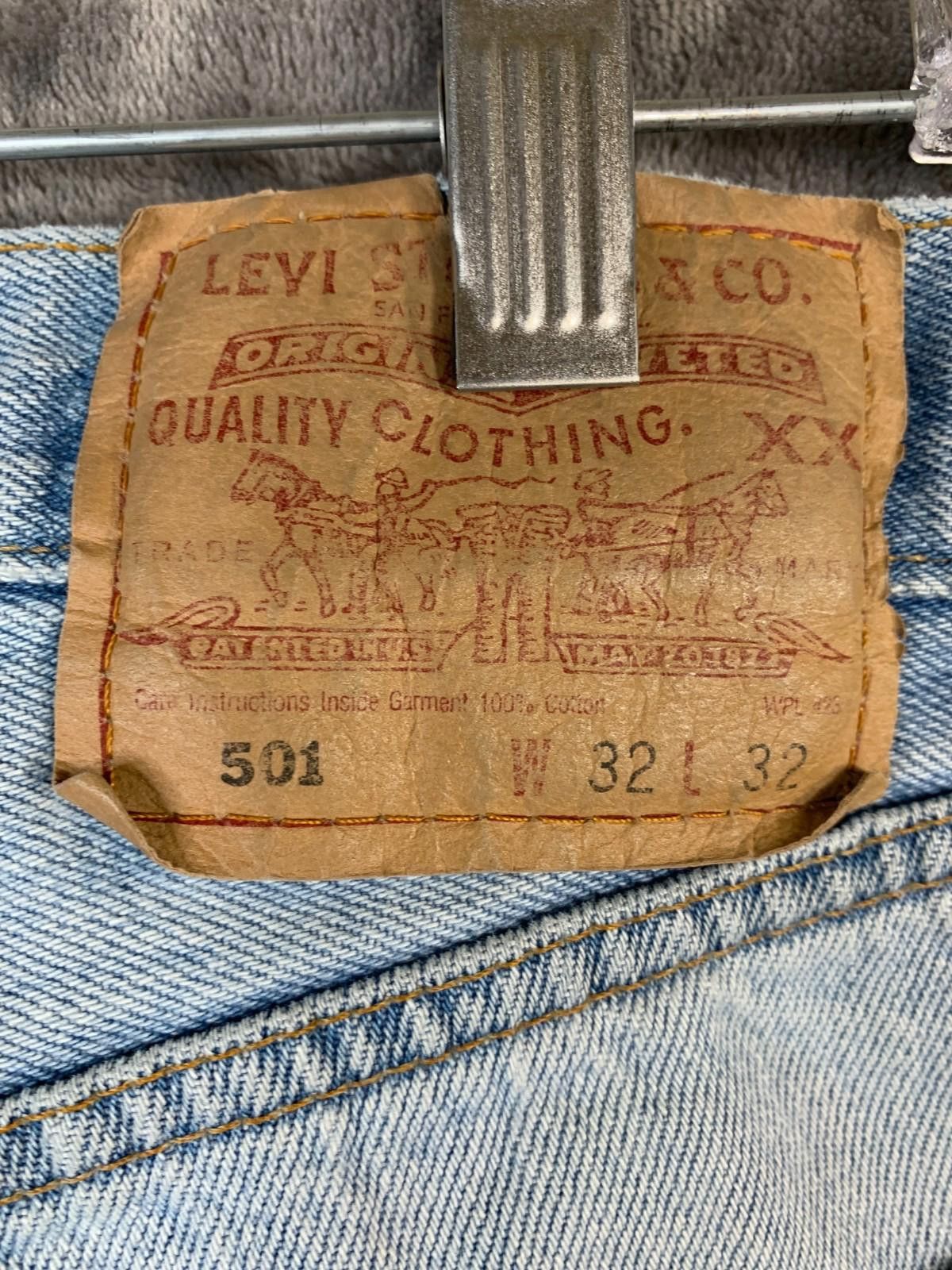 Designer 2000 Mens Strauss & Co Levis Jeans w Blank Red Tab Jeans 227 Size US 32 / EU 48 - 10 Thumbnail