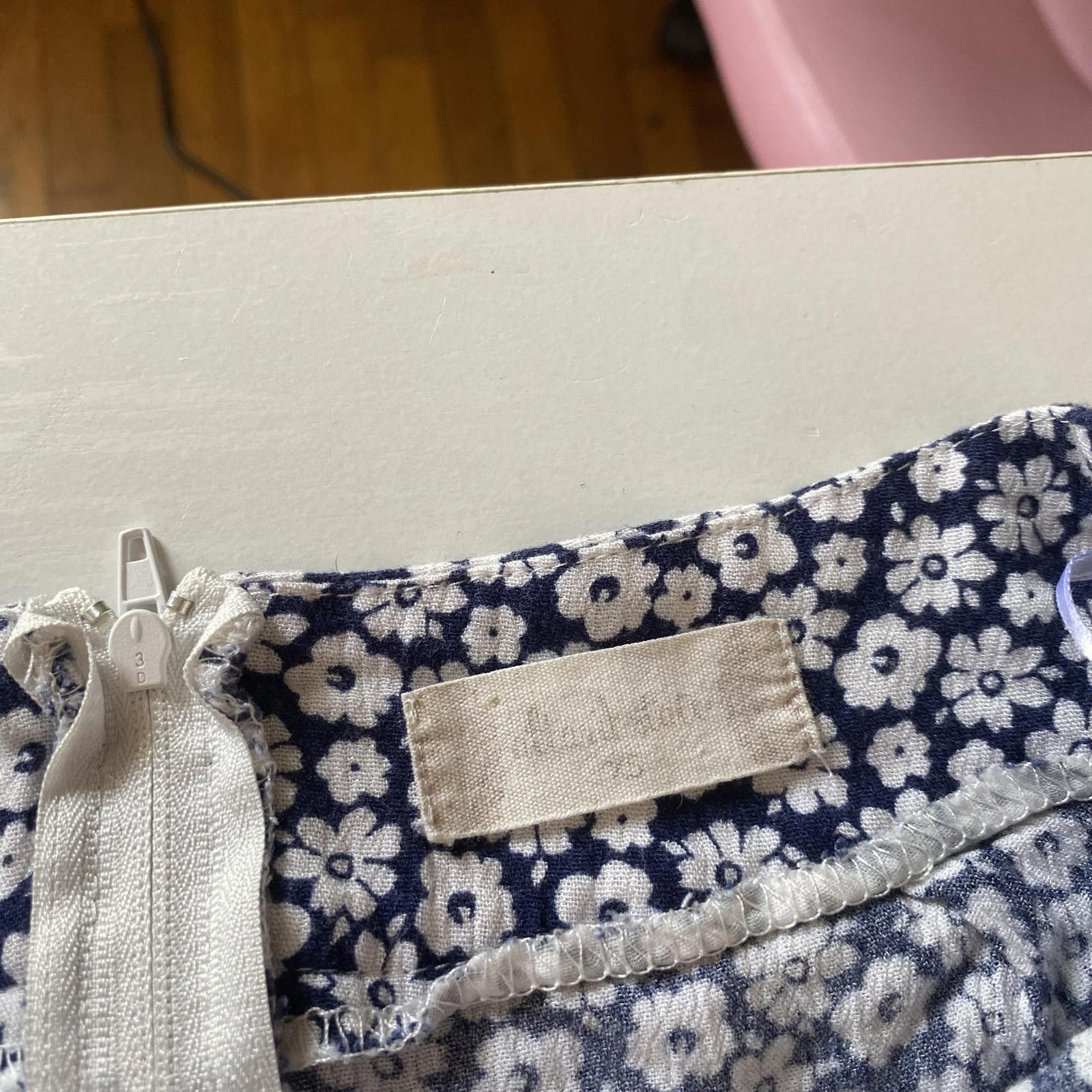 Designer Altard State Blue Floral Mini Skirt XS Size 26" / US 2 / IT 38 - 3 Thumbnail