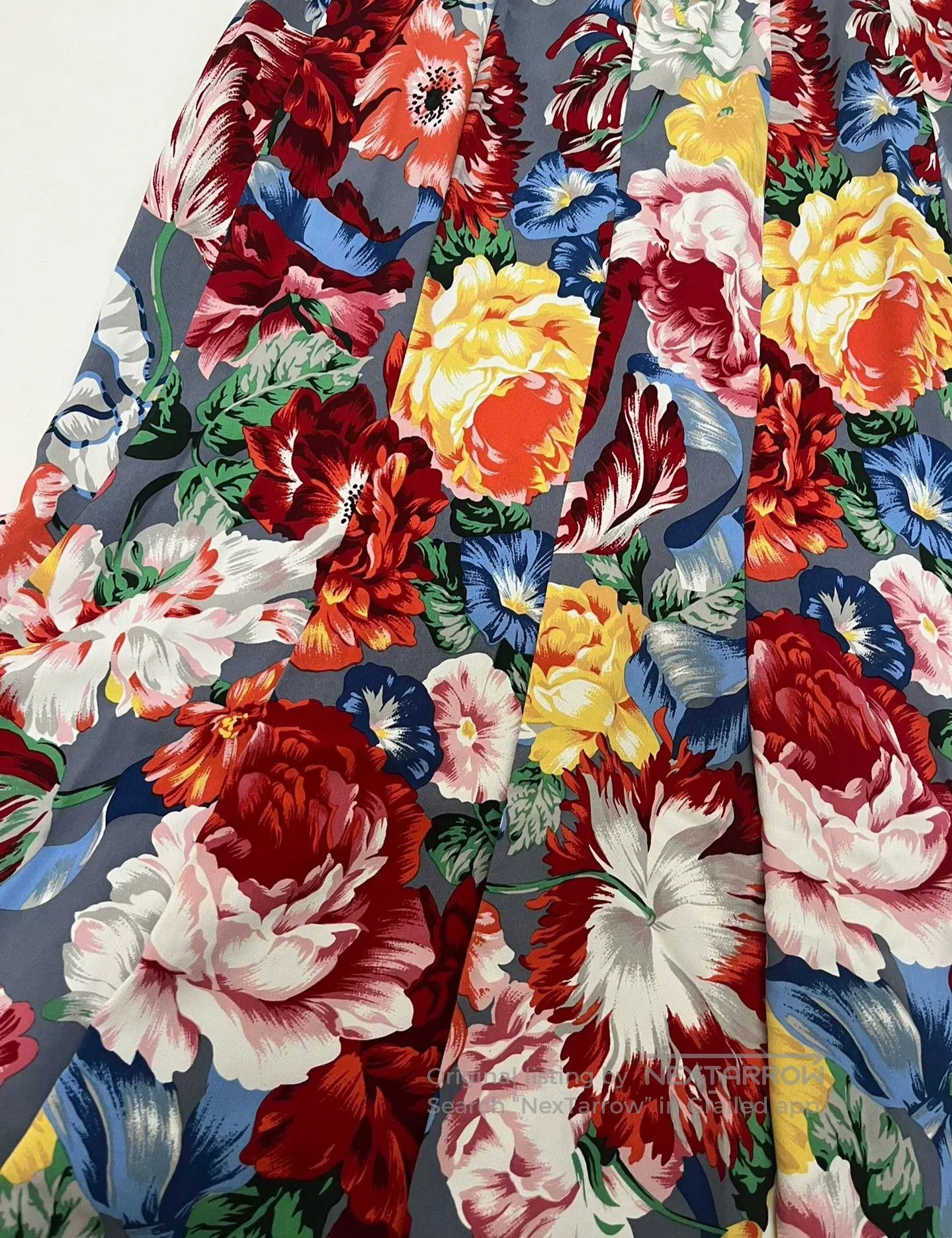 Kenzo Kenzo Paris Floral Skirt. Size 31" - 6 Thumbnail