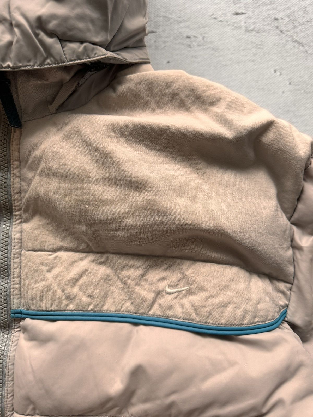 Nike × Nike ACG NIKE PUFFER DOWN BASIC LOGO OVERSIZE NYLON JACKET Size US L / EU 52-54 / 3 - 4 Thumbnail