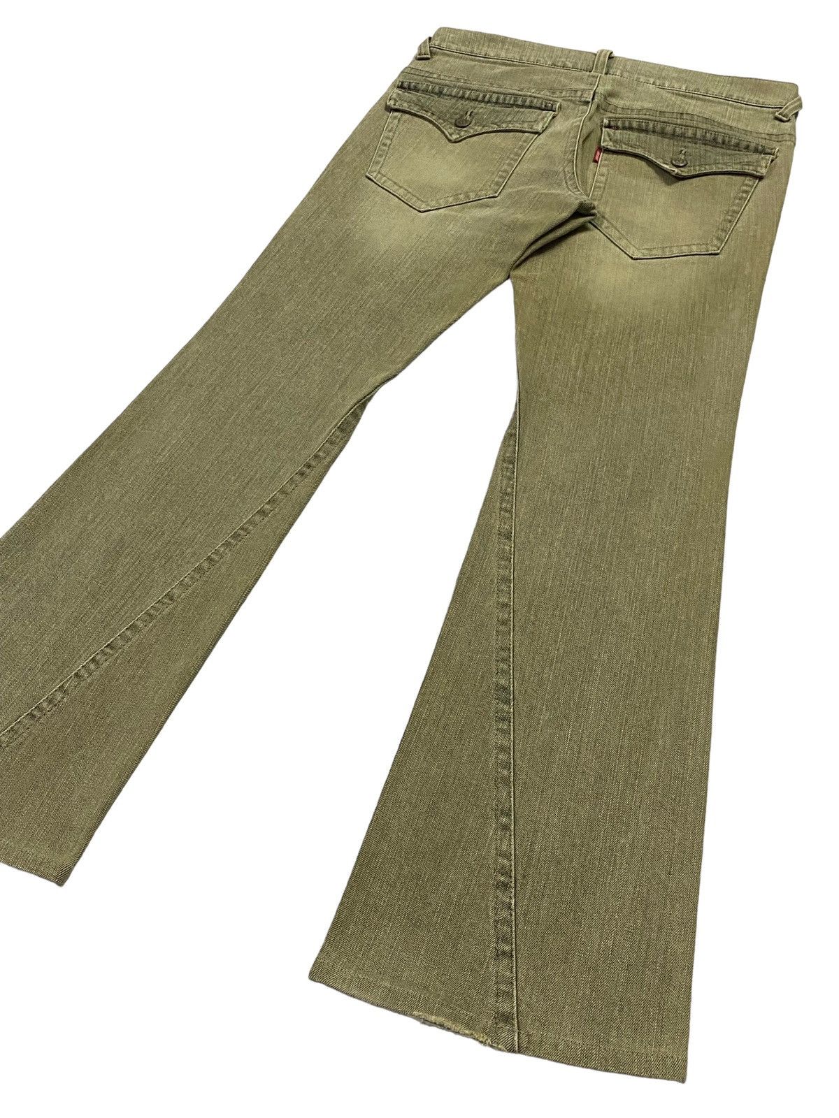 Tornado Mart Tornado Mart Washed Low Rise Flare Denim Jeans Size US 32 / EU 48 - 19 Thumbnail