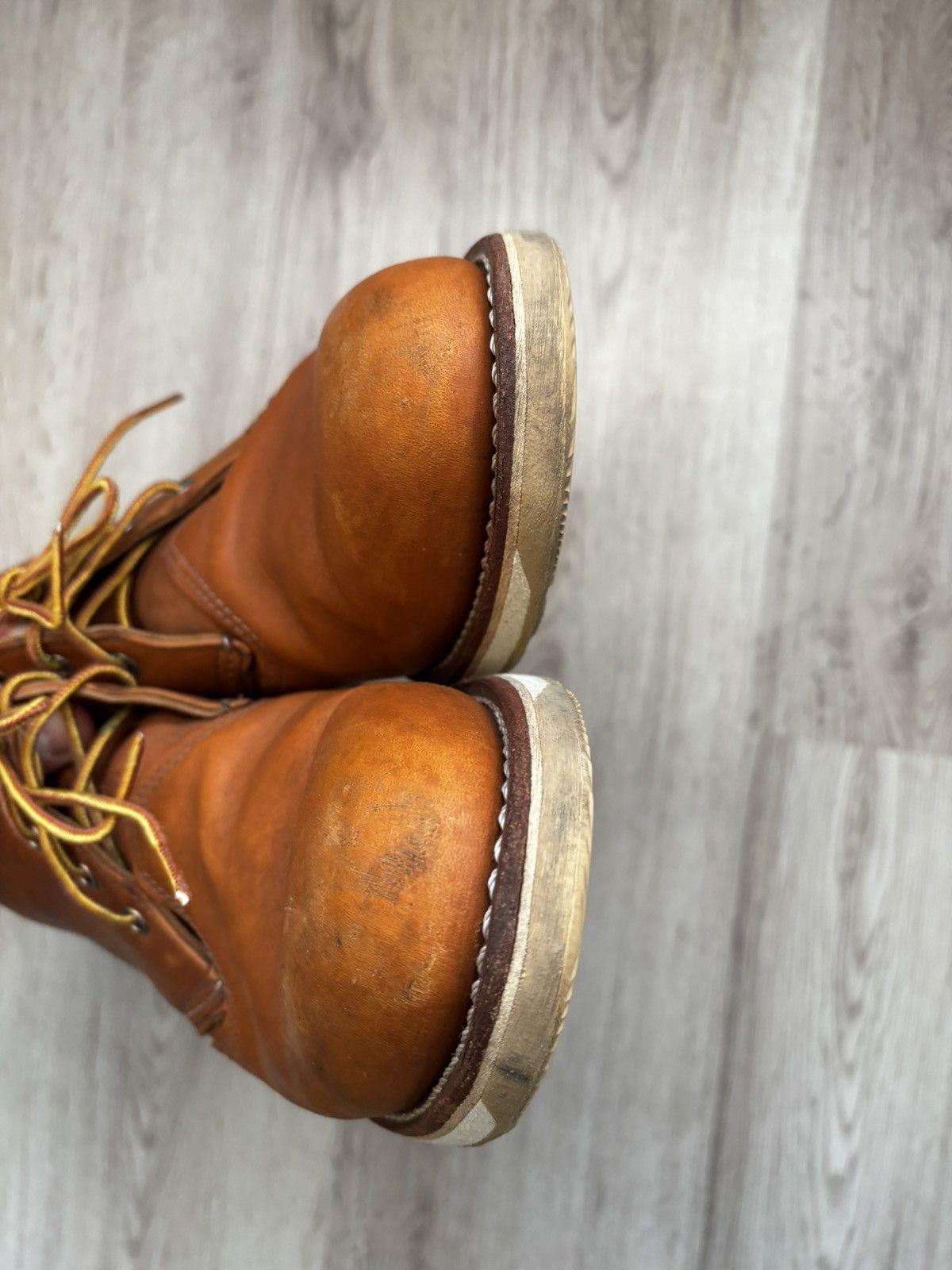 Red Wing Red Wing 3140 Work Chukka (2013, Made in USA) – Size 10D Size US 10 / EU 43 - 4 Thumbnail