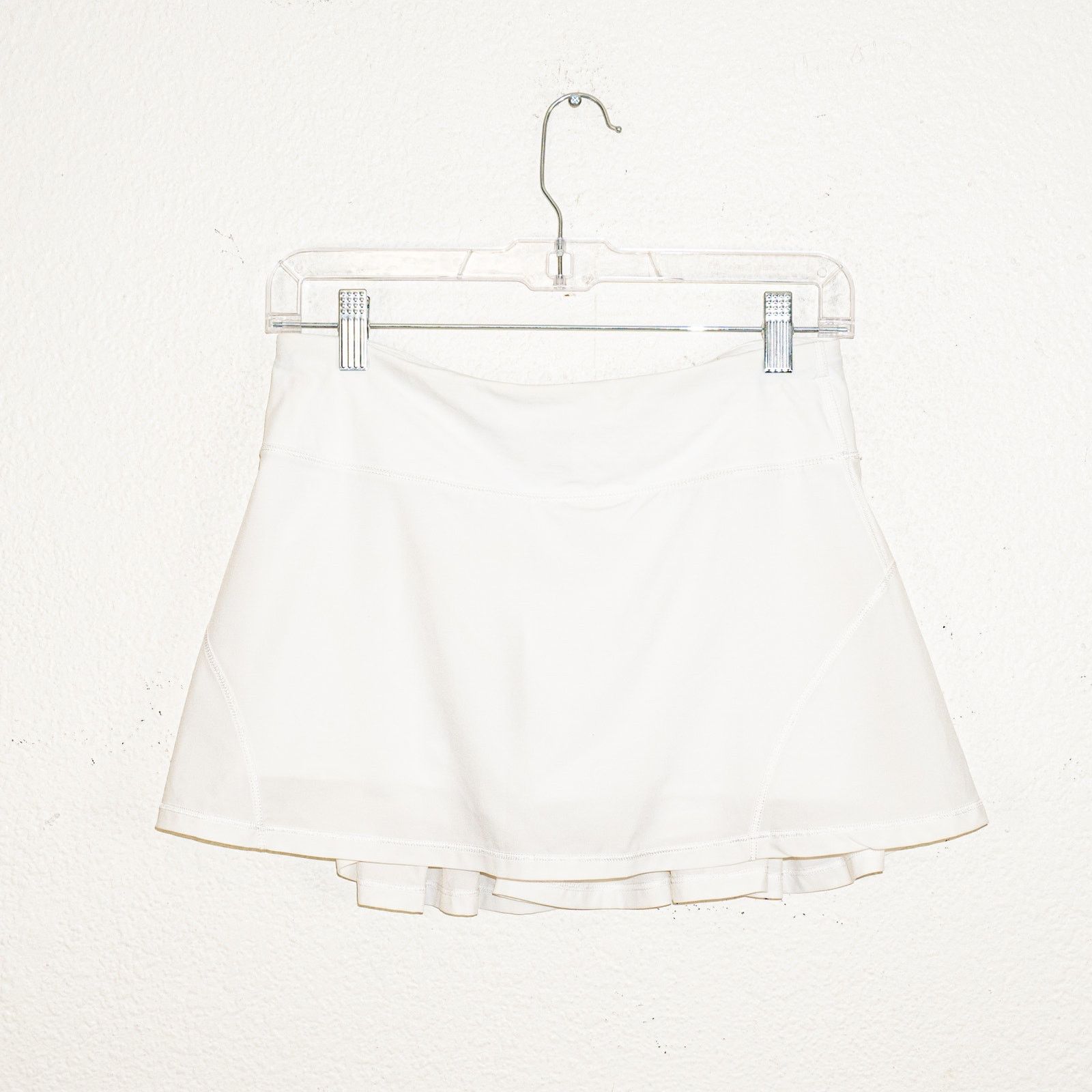 Lululemon Lululemon Run Speed Skirt Skorts in White pleated back 4 Size 27" / US 4 / IT 40 - 8 Thumbnail