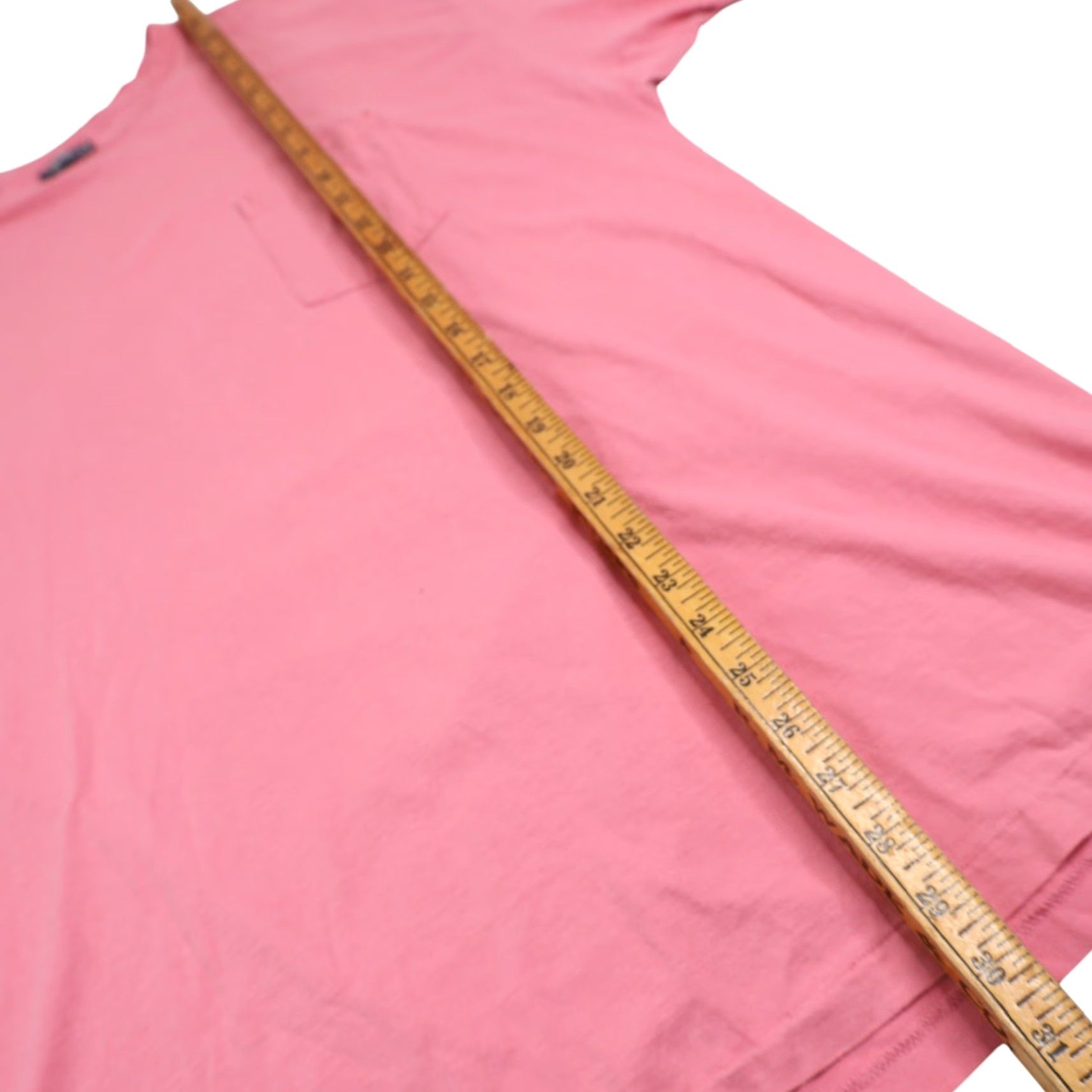 Polo Ralph Lauren VINTAGE Polo Ralph Lauren Mens Shirt Pink Large Classic Pocket Tee Mens Size US L / EU 52-54 / 3 - 8 Thumbnail