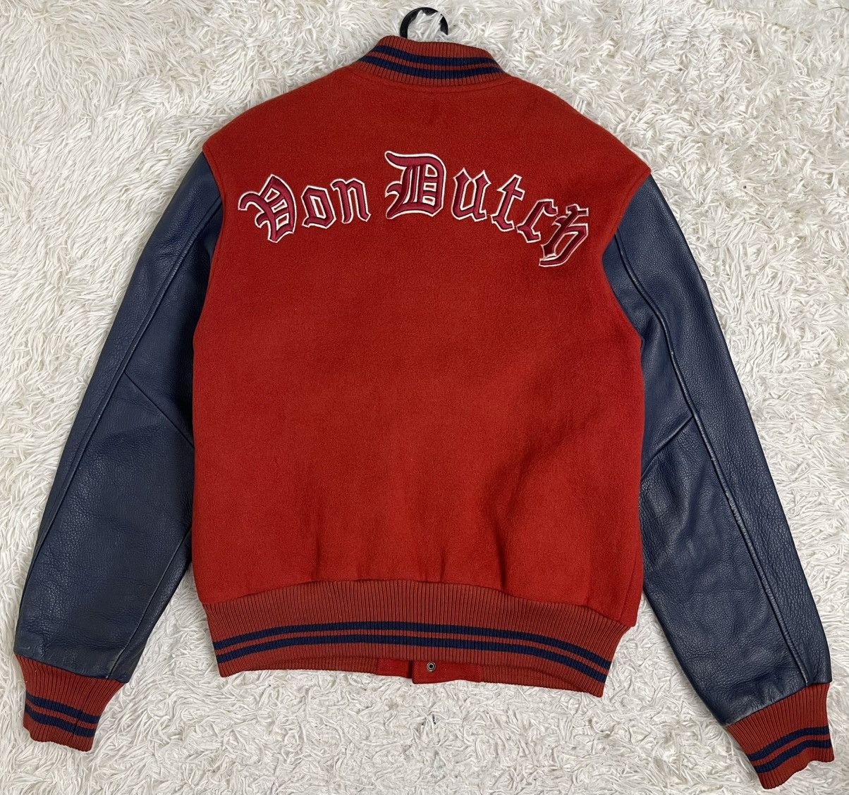 Von Dutch Von Dutch Lambskin/wool Varsity Jacket embroidery Size US XL / EU 56 / 4 - 1 Thumbnail