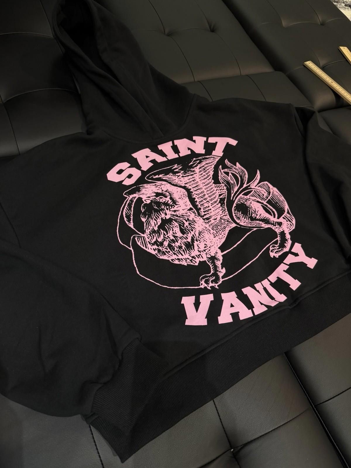 Saint Vanity Size S - Saint Vanity Pullover Hoodie Pink Black 2025 NEW Size US S / EU 44-46 / 1 - 4 Thumbnail