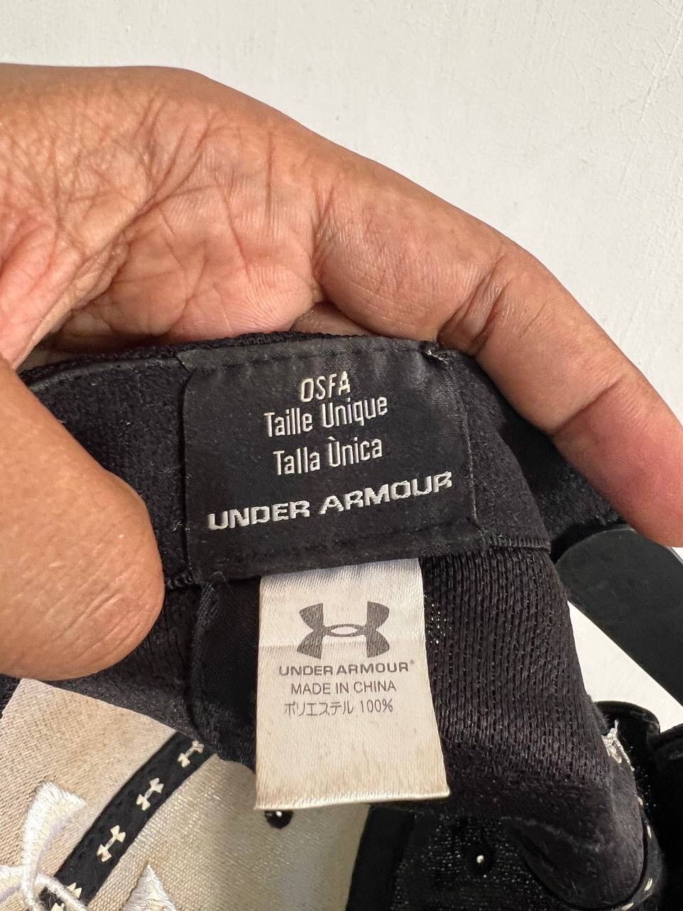 Under Armour Under Armour Golf Black Hat Cap Size ONE SIZE - 16 Thumbnail