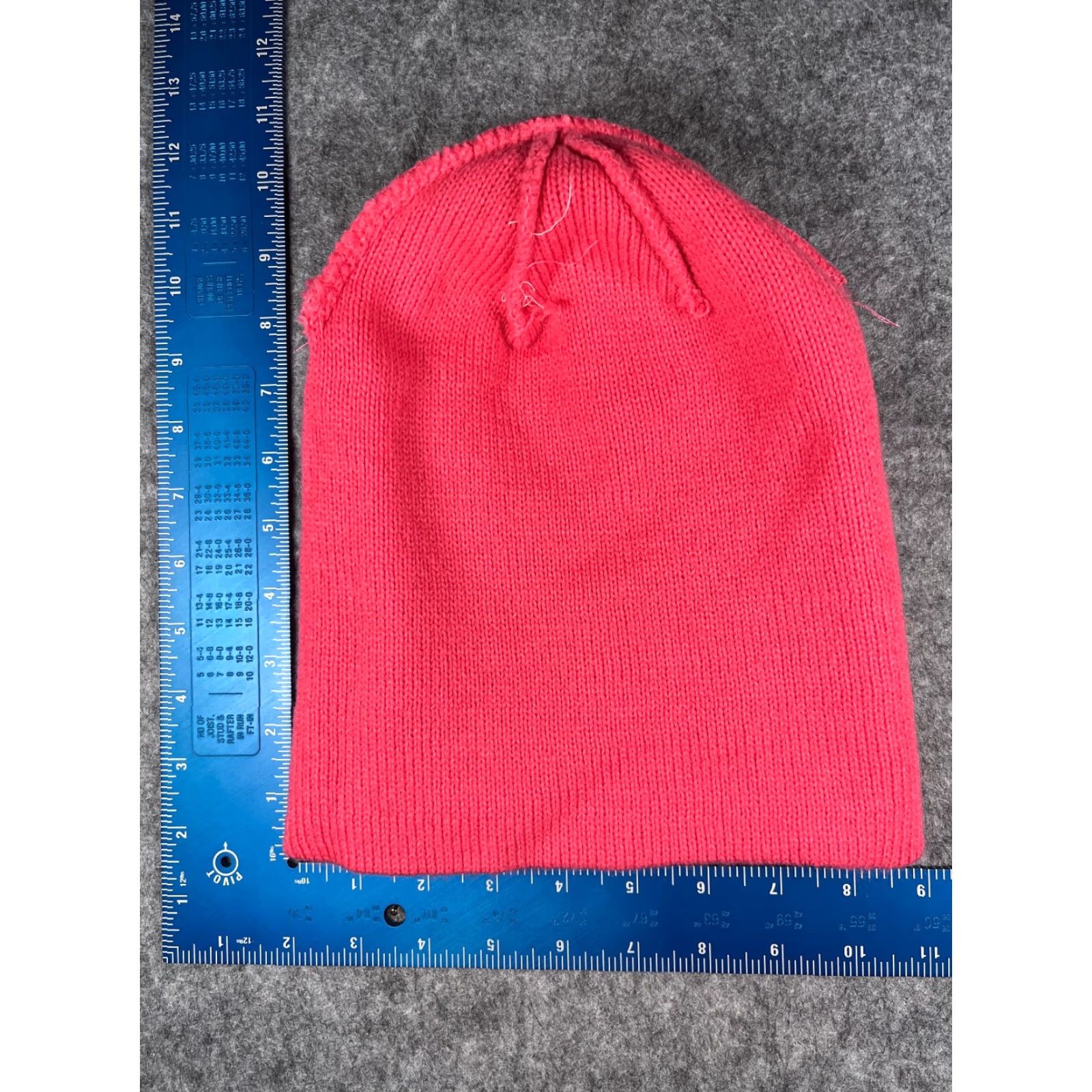 Vintage Beanie Toque Adult One Size Knit 100% Acrylic Winter Outdoors Snow Ski Dark ink Size ONE SIZE - 4 Thumbnail