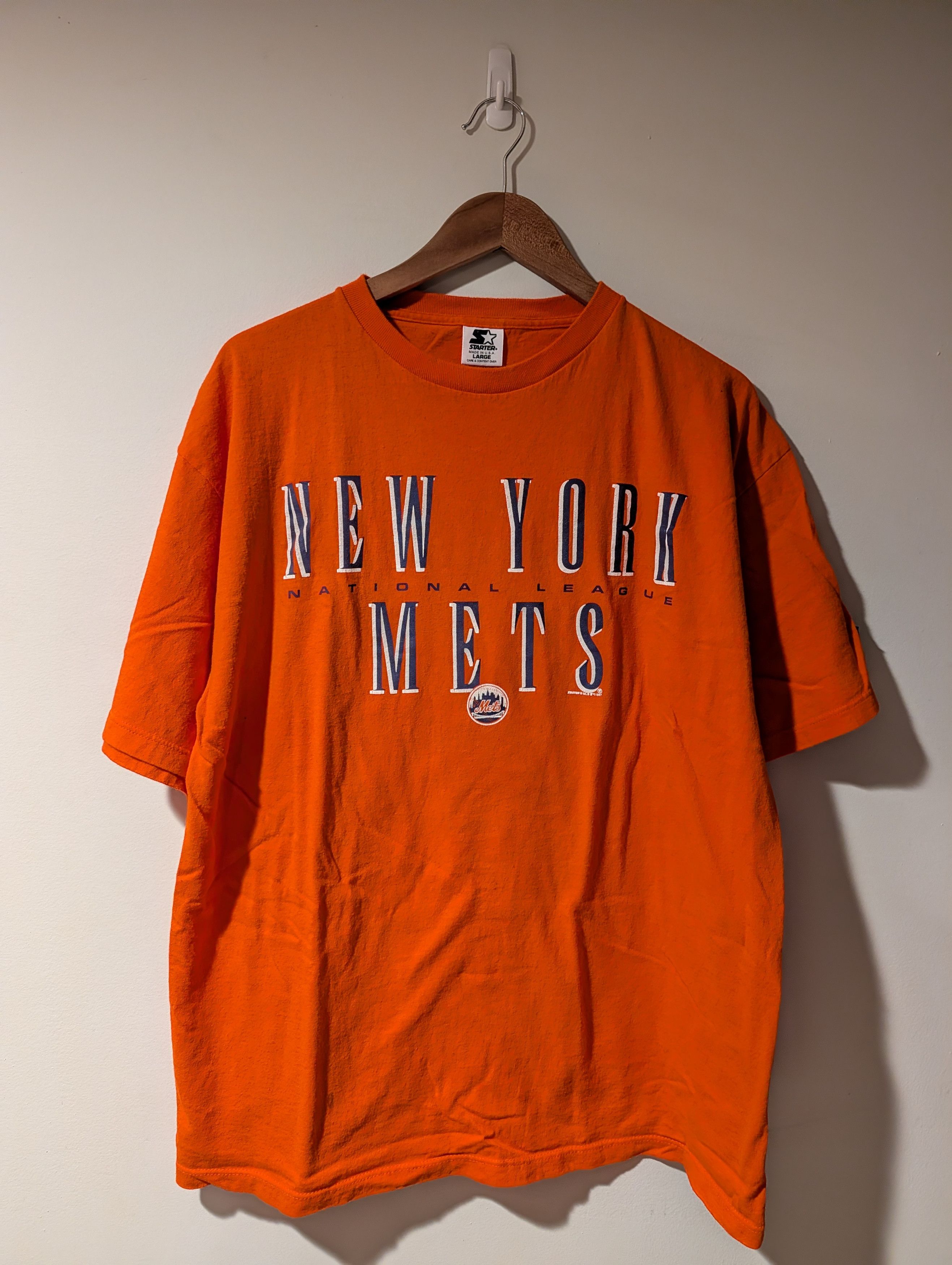 MLB Vintage 1997 New York Mets Starter MLB Baseball T-Shirt Size US L / EU 52-54 / 3 - 1 Thumbnail