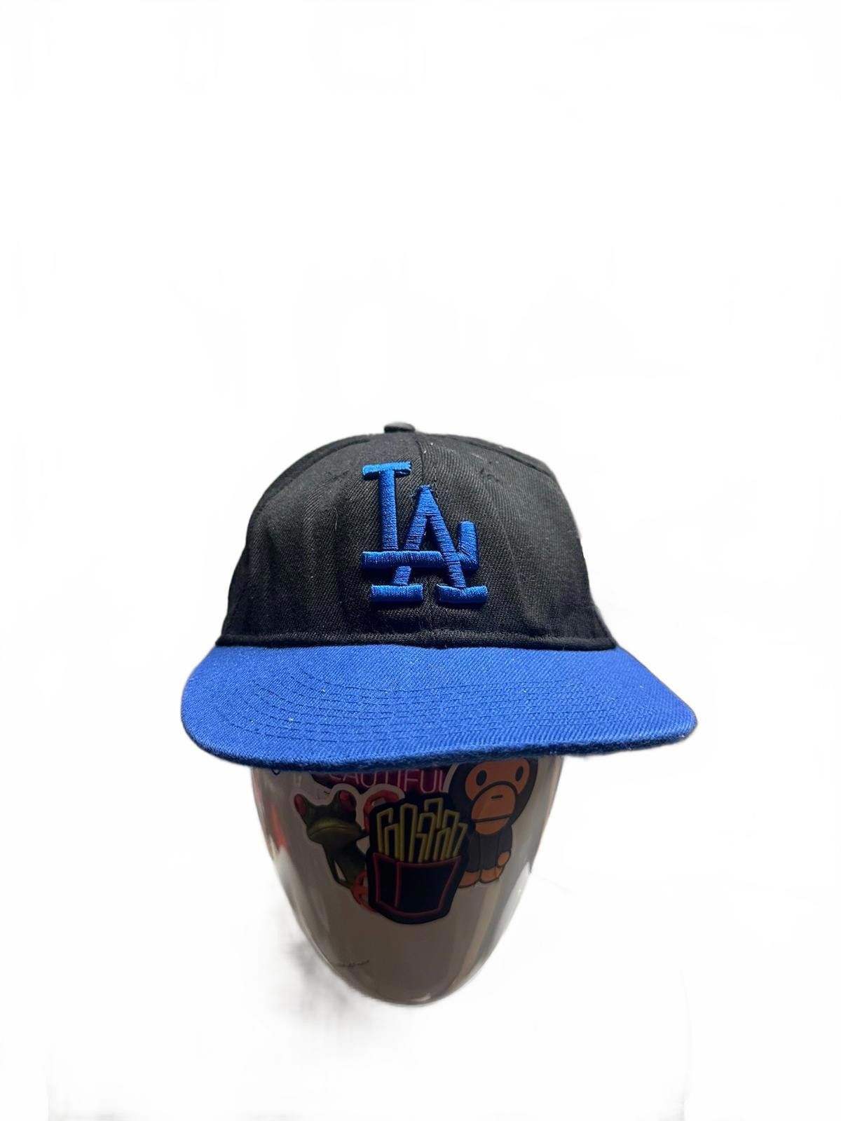 Designer Stylish Black and Blue LA Cap Size ONE SIZE - 1 Thumbnail