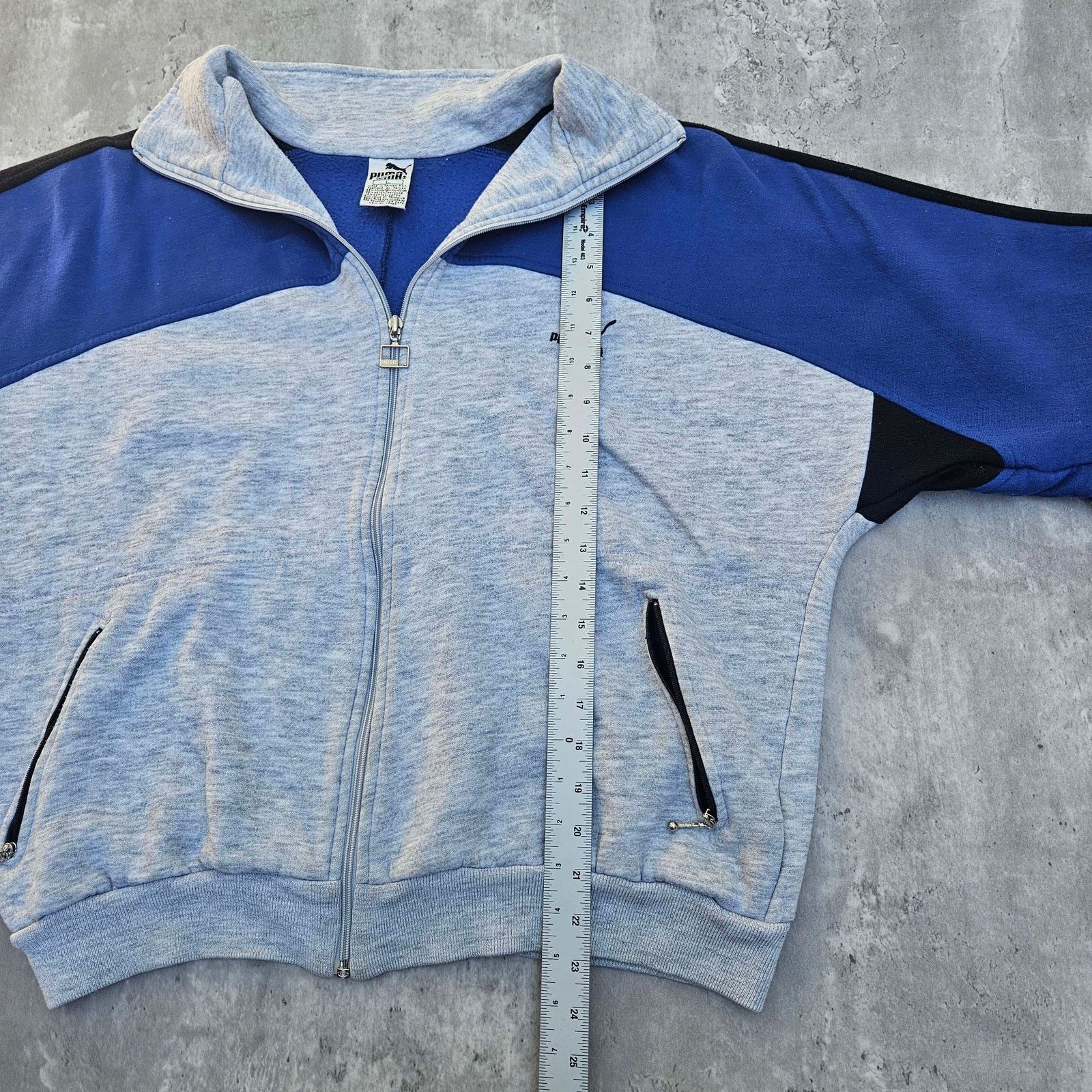 Puma Vintage Puma Track Jacket Women's Large Full-Zip Jogger Size L / US 10 / IT 46 - 6 Thumbnail
