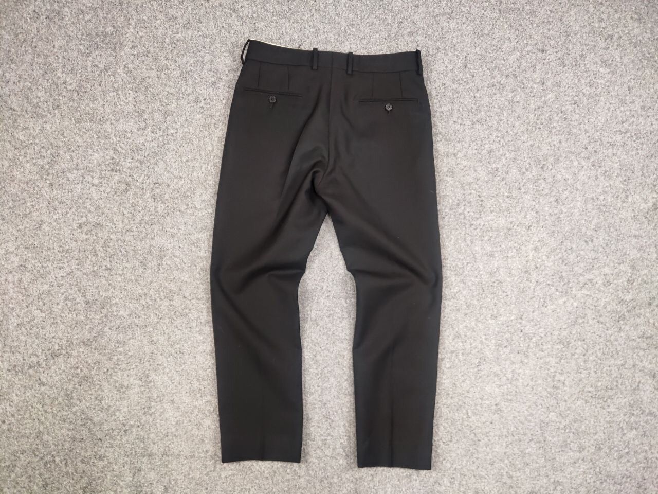Marni Marni Design Classic Black Wool Trouser Pants Size 27" / US 4 / IT 40 - 8 Thumbnail
