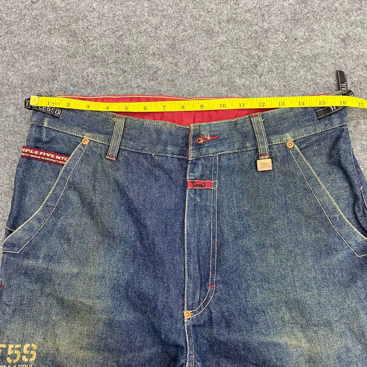 Triple 5 Soul 💥Best Offer💥Vintage Triple 5 Soul Baggy Denim Size US 32 / EU 48 - 4 Thumbnail