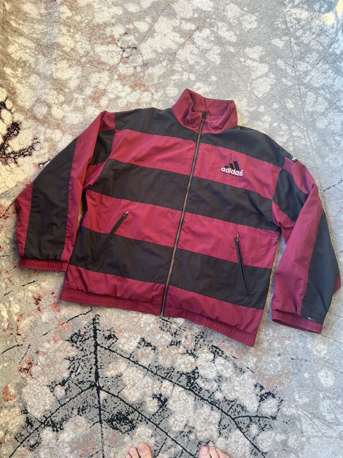 Other Vintage Adidas Equipment Vintage Jacket Size US L / EU 52-54 / 3 - 1 Thumbnail