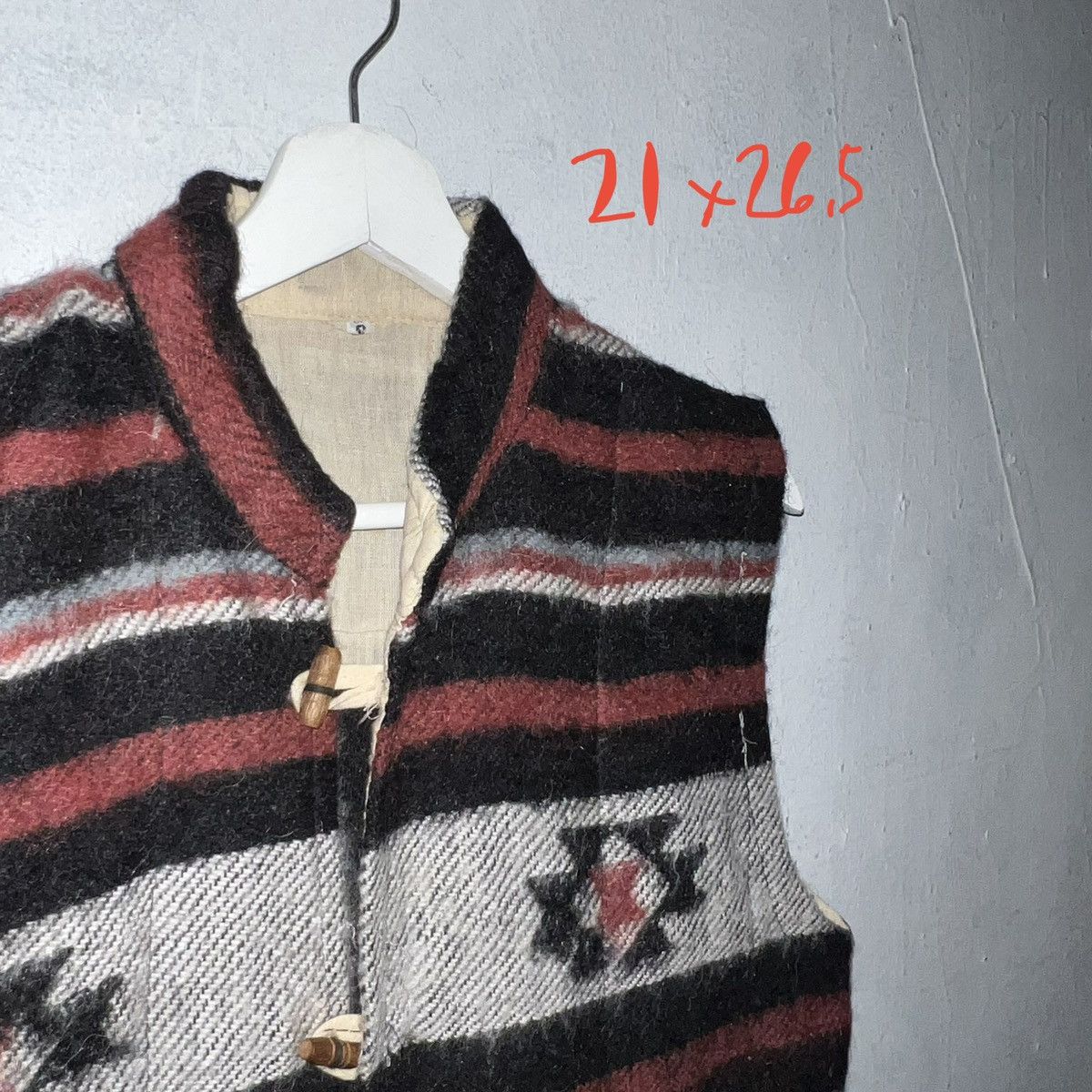 Vintage 21x27 Vintage Native American Indian Pattern Duster Vest Size US L / EU 52-54 / 3 - 10 Thumbnail