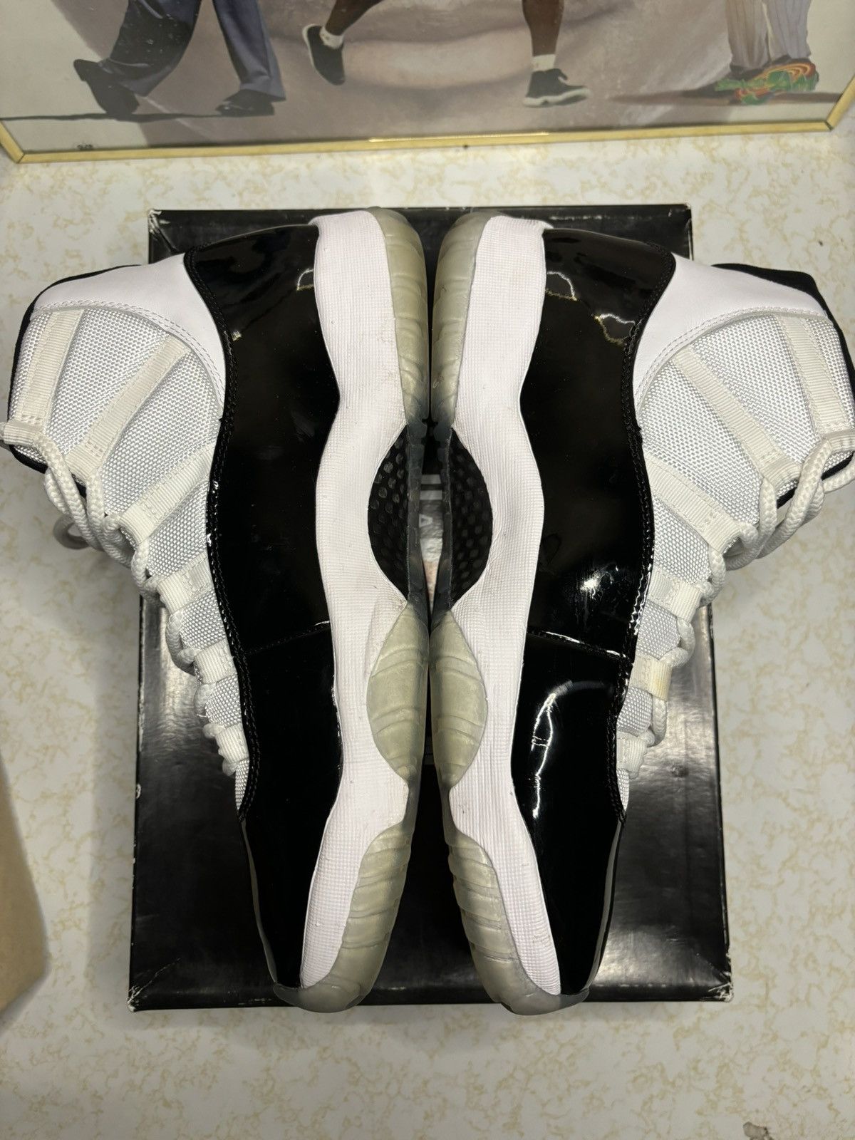 Jordan Brand Air Jordan 11 Retro 2018 Concord 2018 Size US 11 / EU 44 - 3 Thumbnail