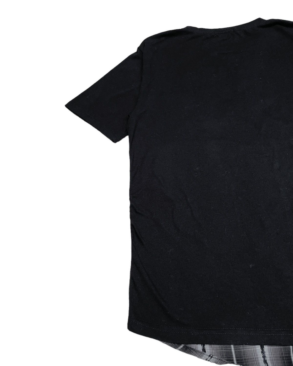 Japanese Brand × semanticdesign Rare Vintage Semantic Design Checkered Pocket T-shirt 2000s Size US L / EU 52-54 / 3 - 7 Thumbnail