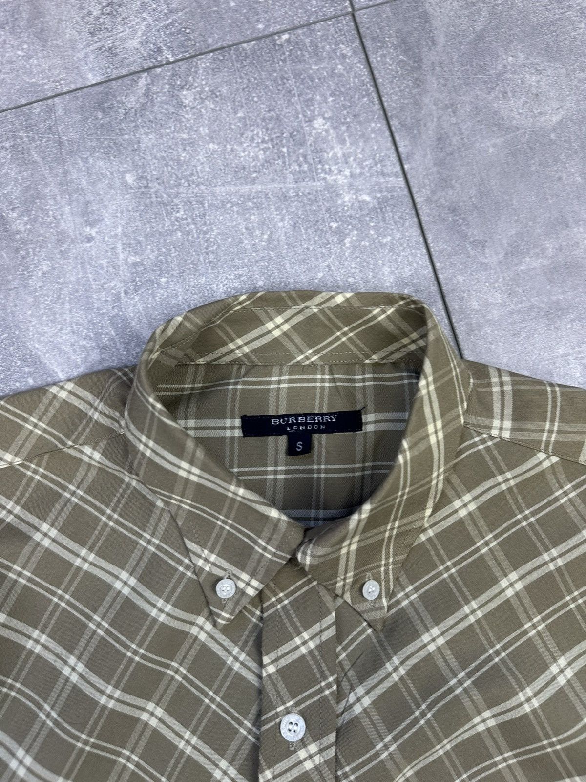 Burberry Burberry Vintage Rare Striped Shirts Button Up Size US S / EU 44-46 / 1 - 10 Thumbnail