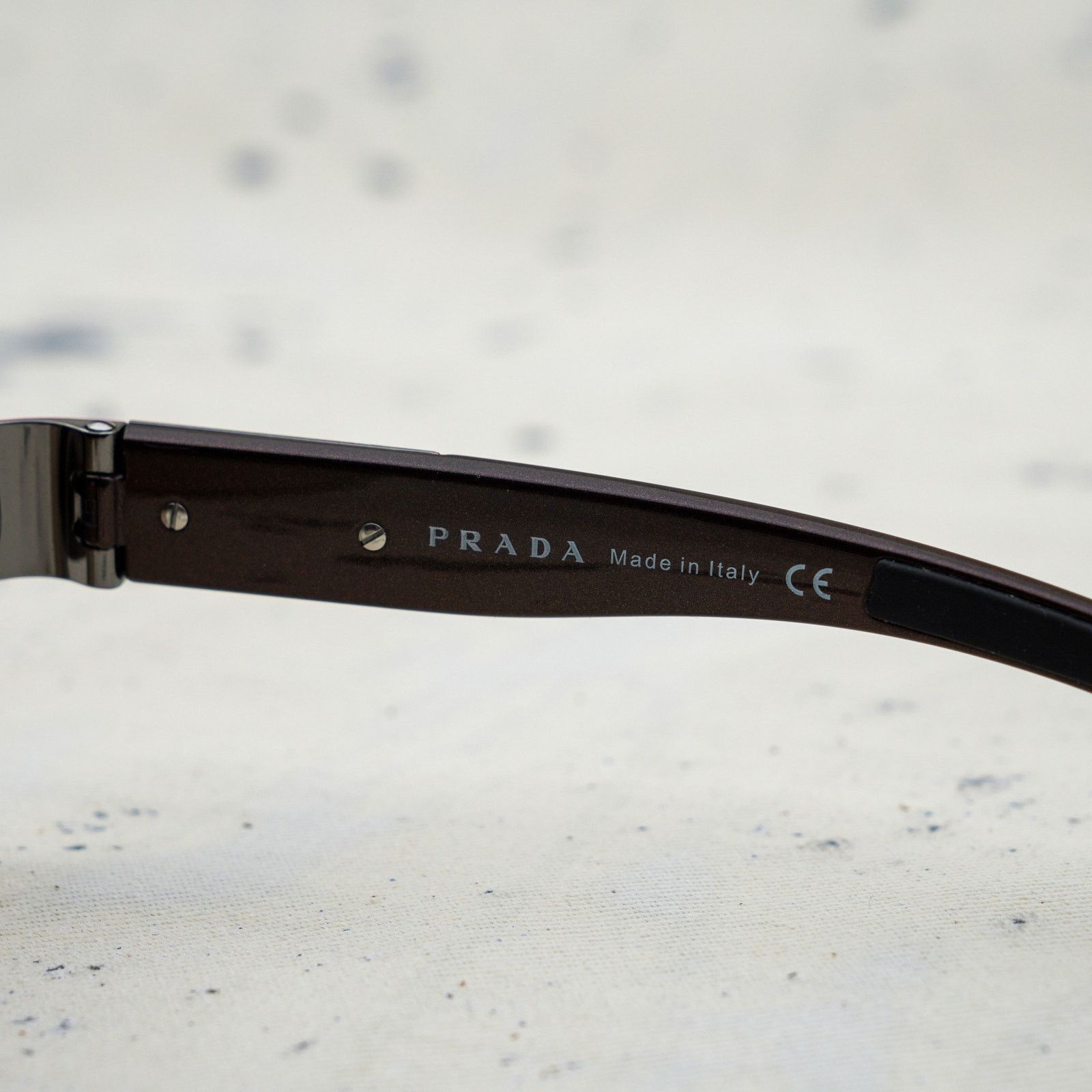 Prada Vintage prada brown gradient sport logo aviator sunglasses Size ONE SIZE - 7 Thumbnail